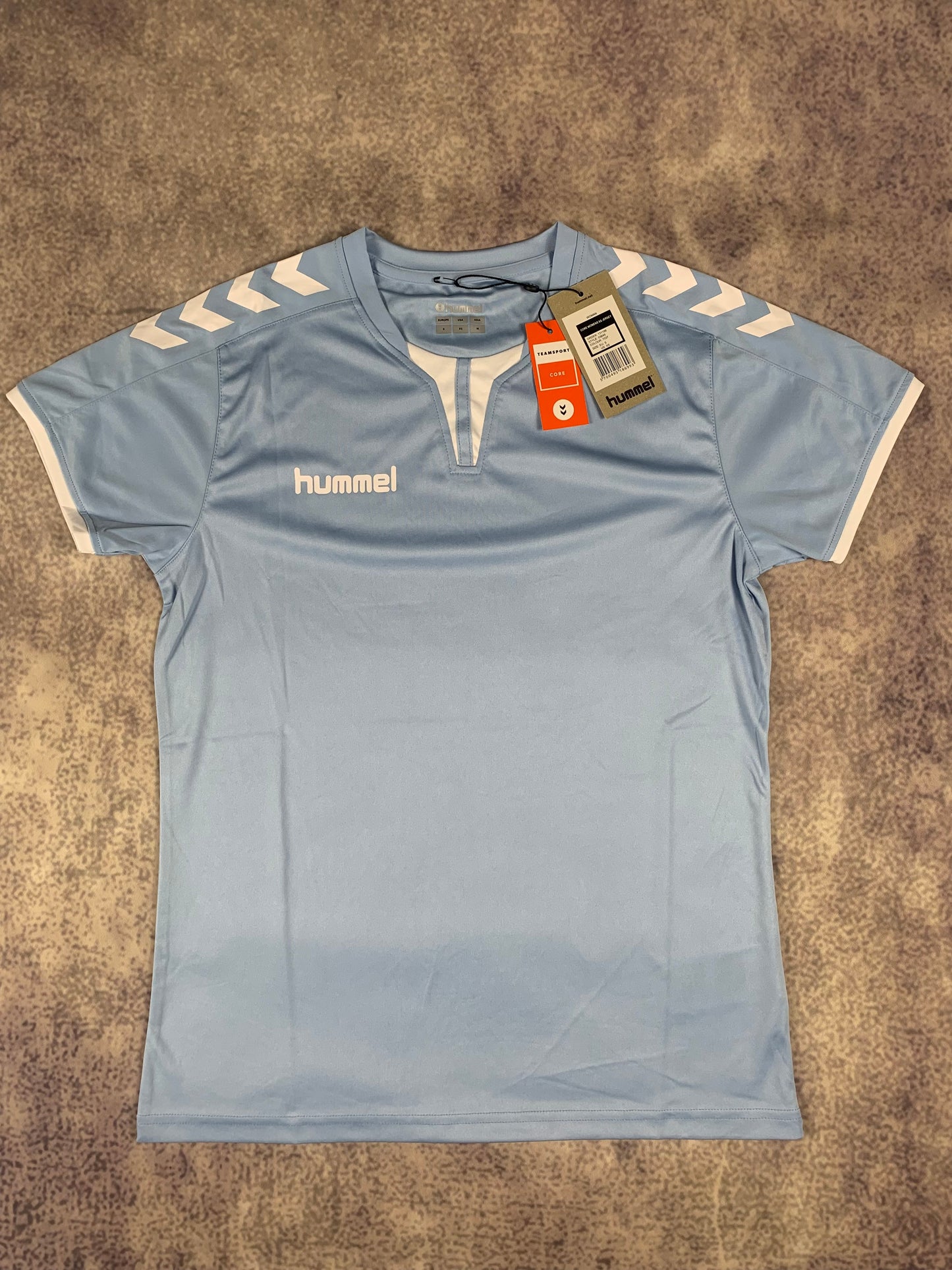 Hummel Damen-Trikot in Hellblau/Weiß