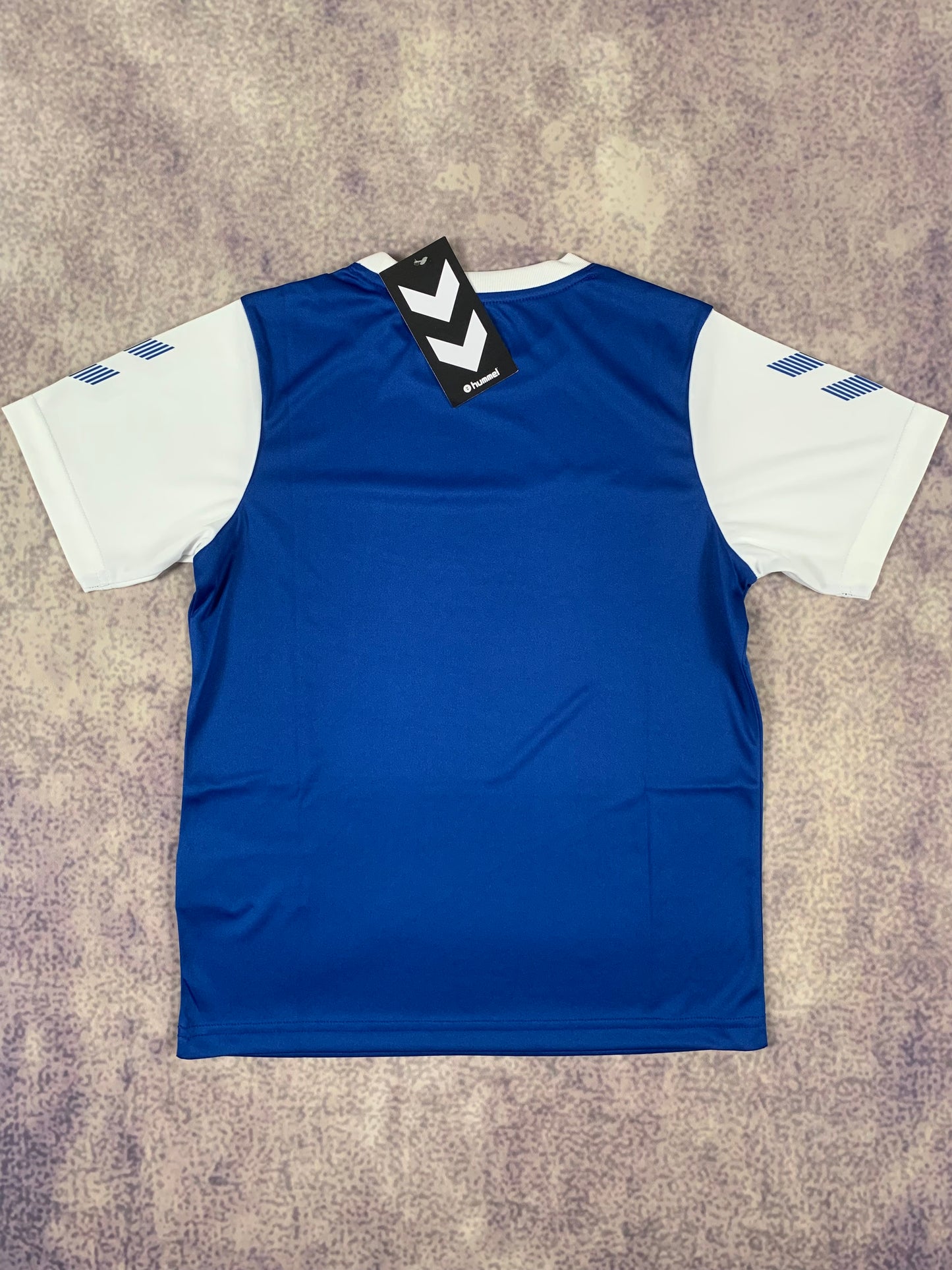 Hummel Kinder-Trikot in Blau/Weiß