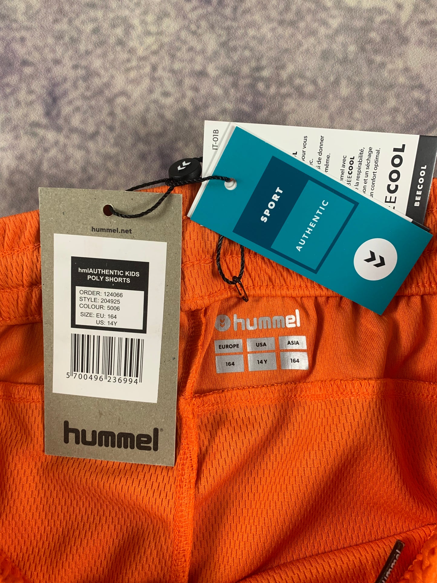 Hummel Kinder-Shorts in Orange