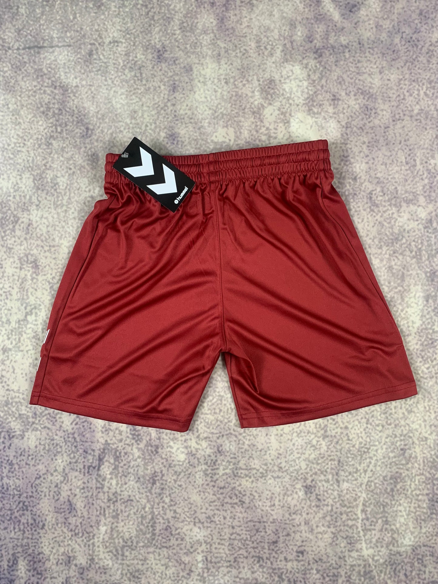 Hummel Kinder-Shorts in Dunkelrot