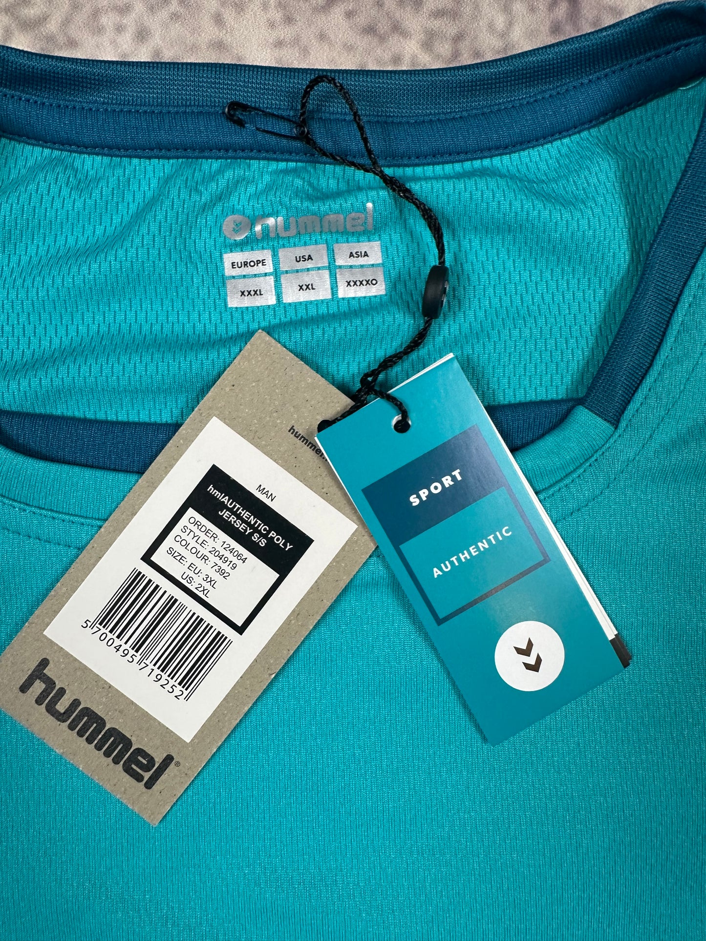 Hummel Trikot in Türkis