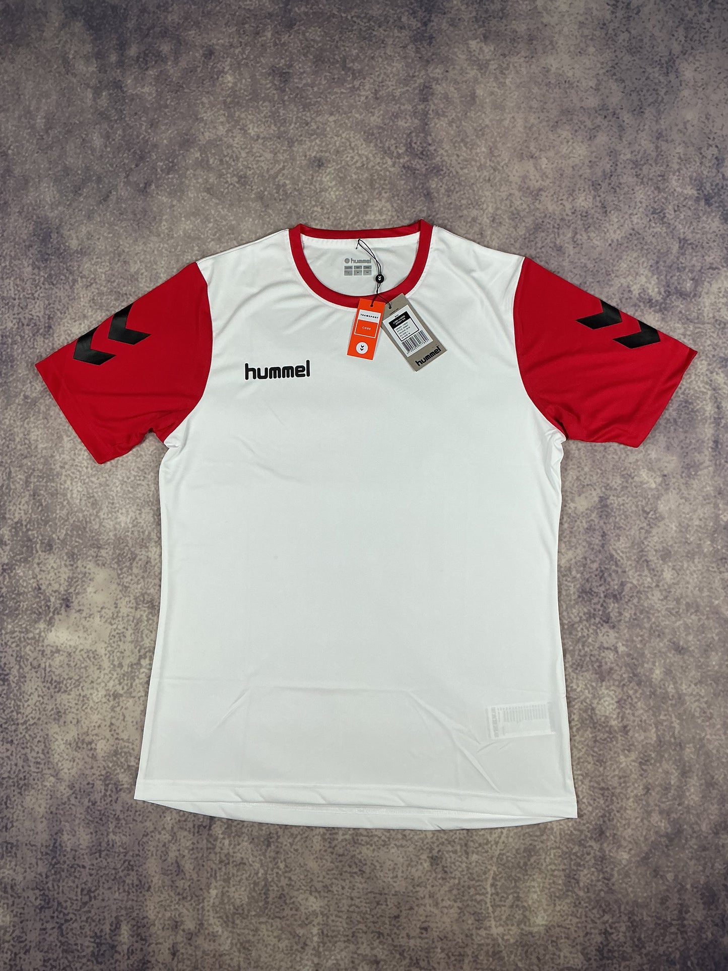 Hummel Trikot in Weiß/Rot