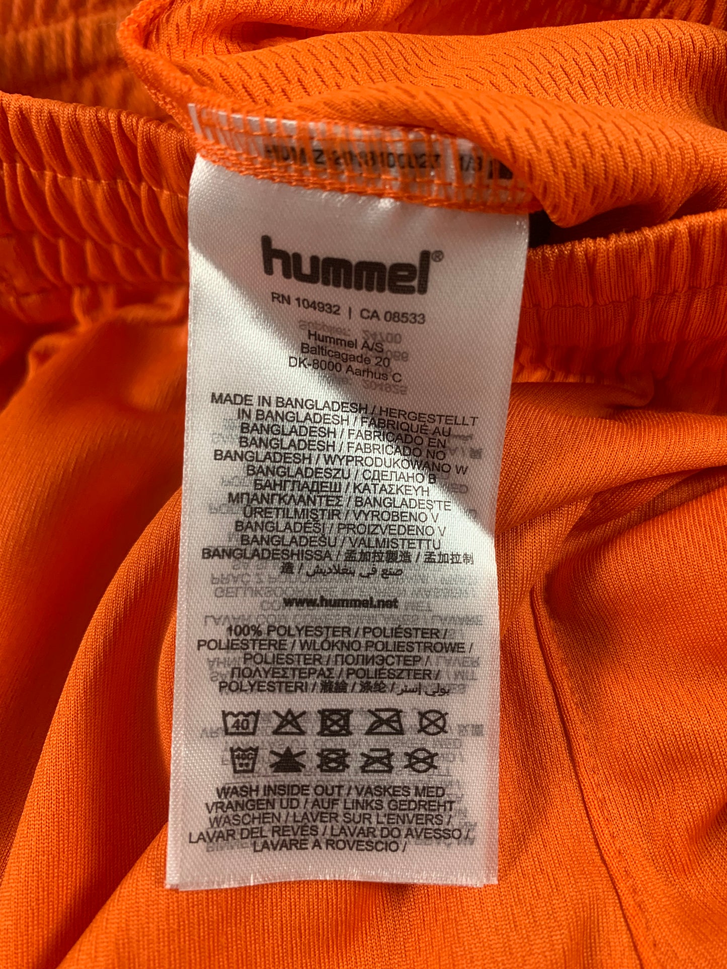 Hummel Kinder-Shorts in Orange