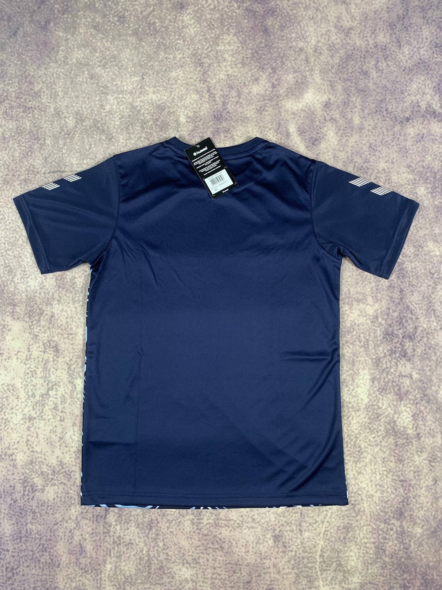 Hummel Kinder-Trikot in Dunkelblau/Weiß