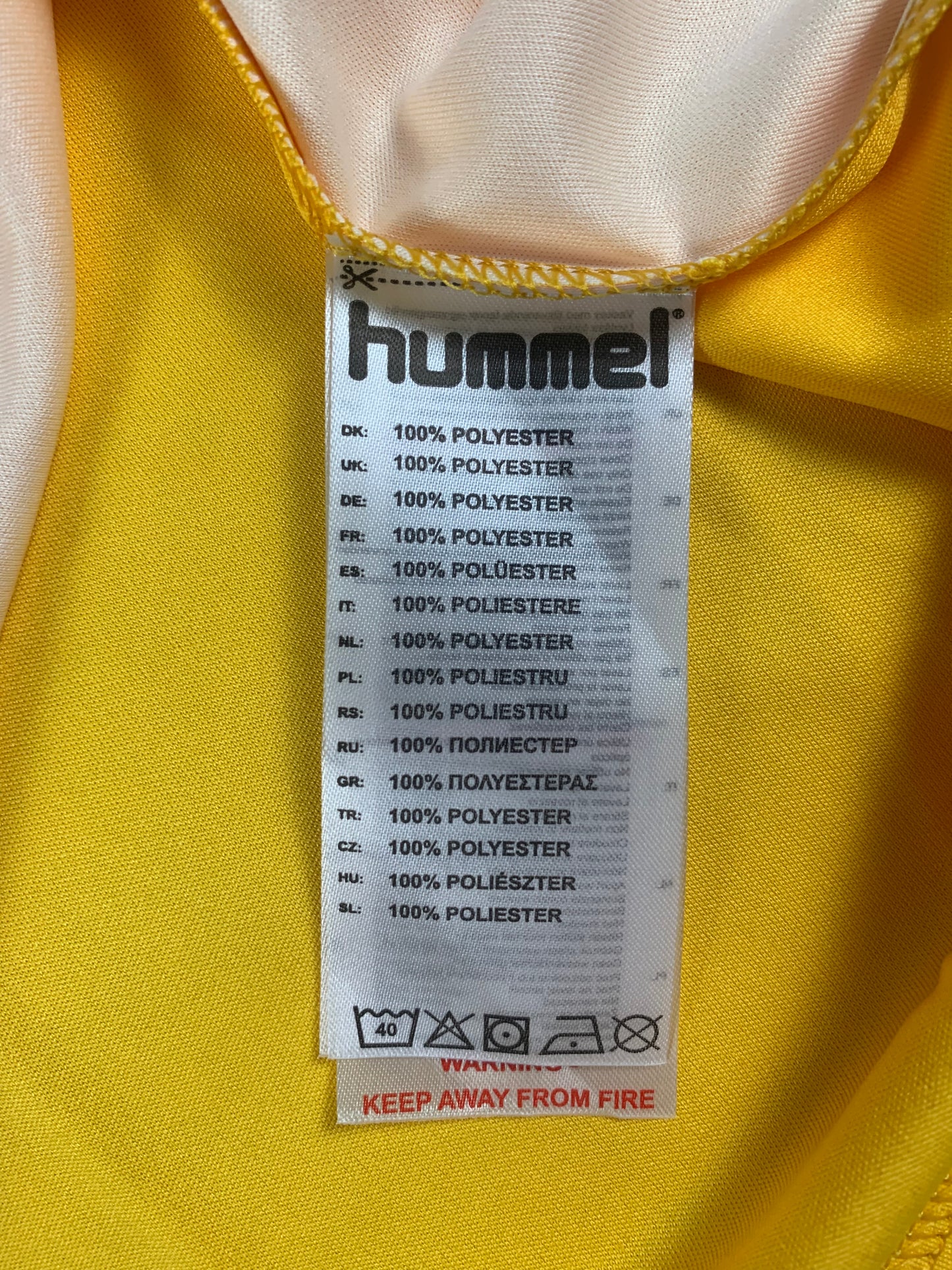 Hummel Kinder-Trikot in Gelb/Schwarz
