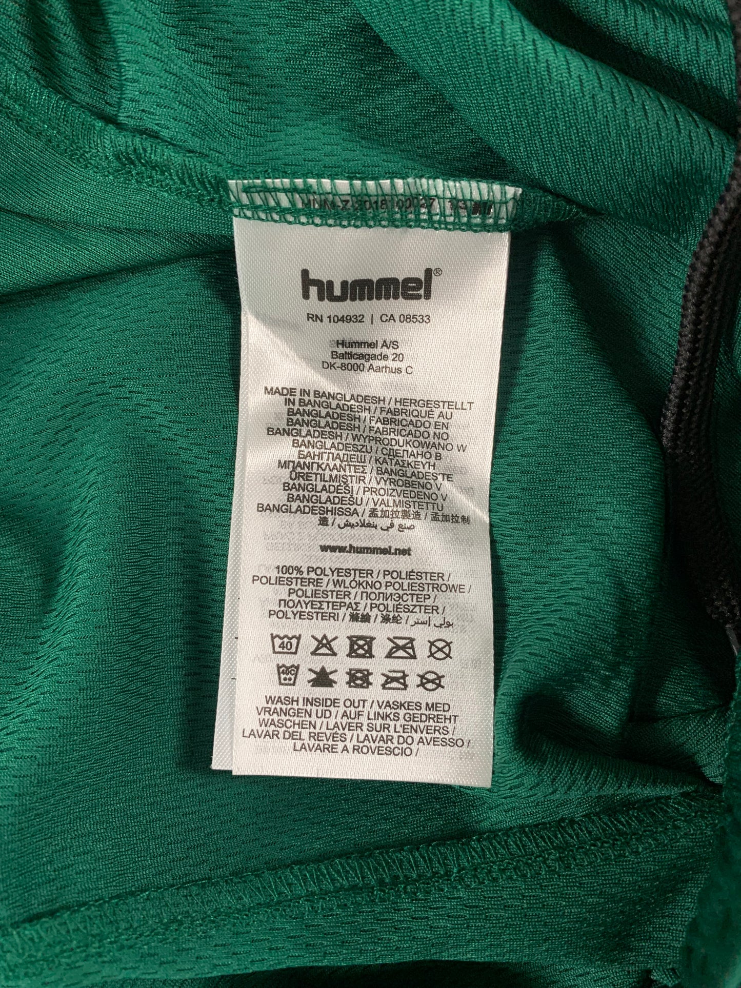 Hummel Kinder-Shorts in Dunkelgrün