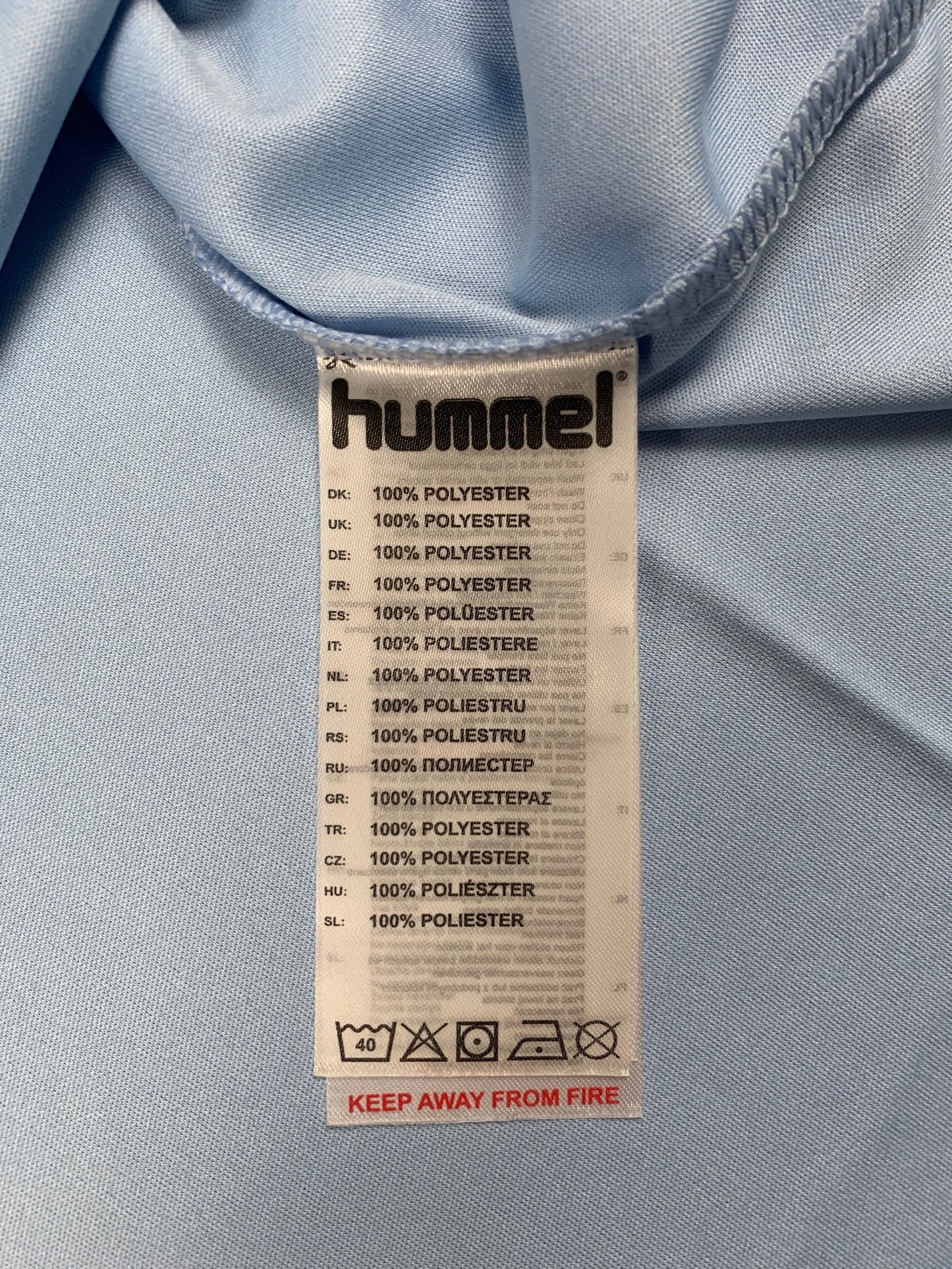 Hummel Trikot in Hellblau/Dunkelblau