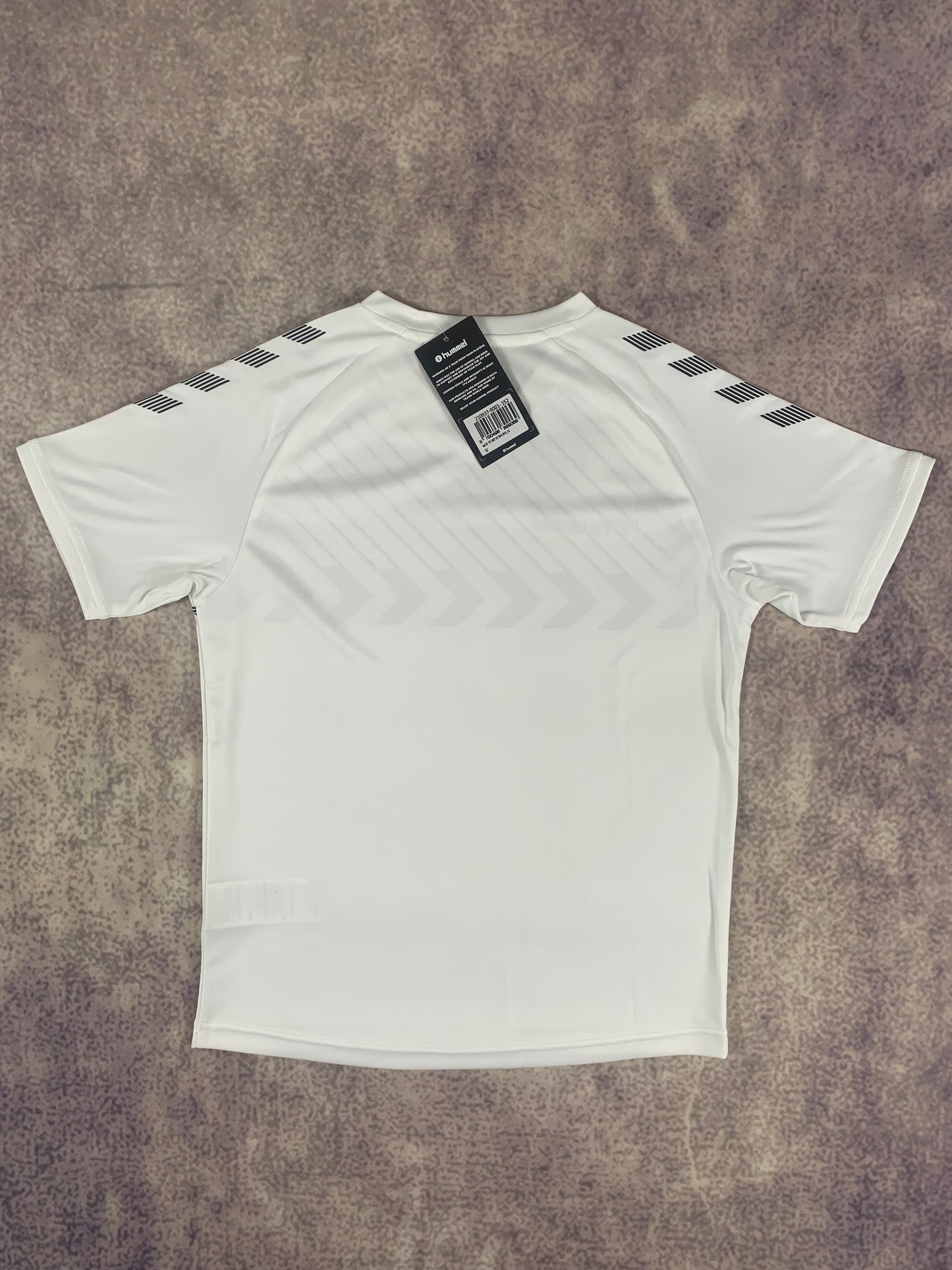 Hummel Kinder-Trikot in Weiß/Schwarz