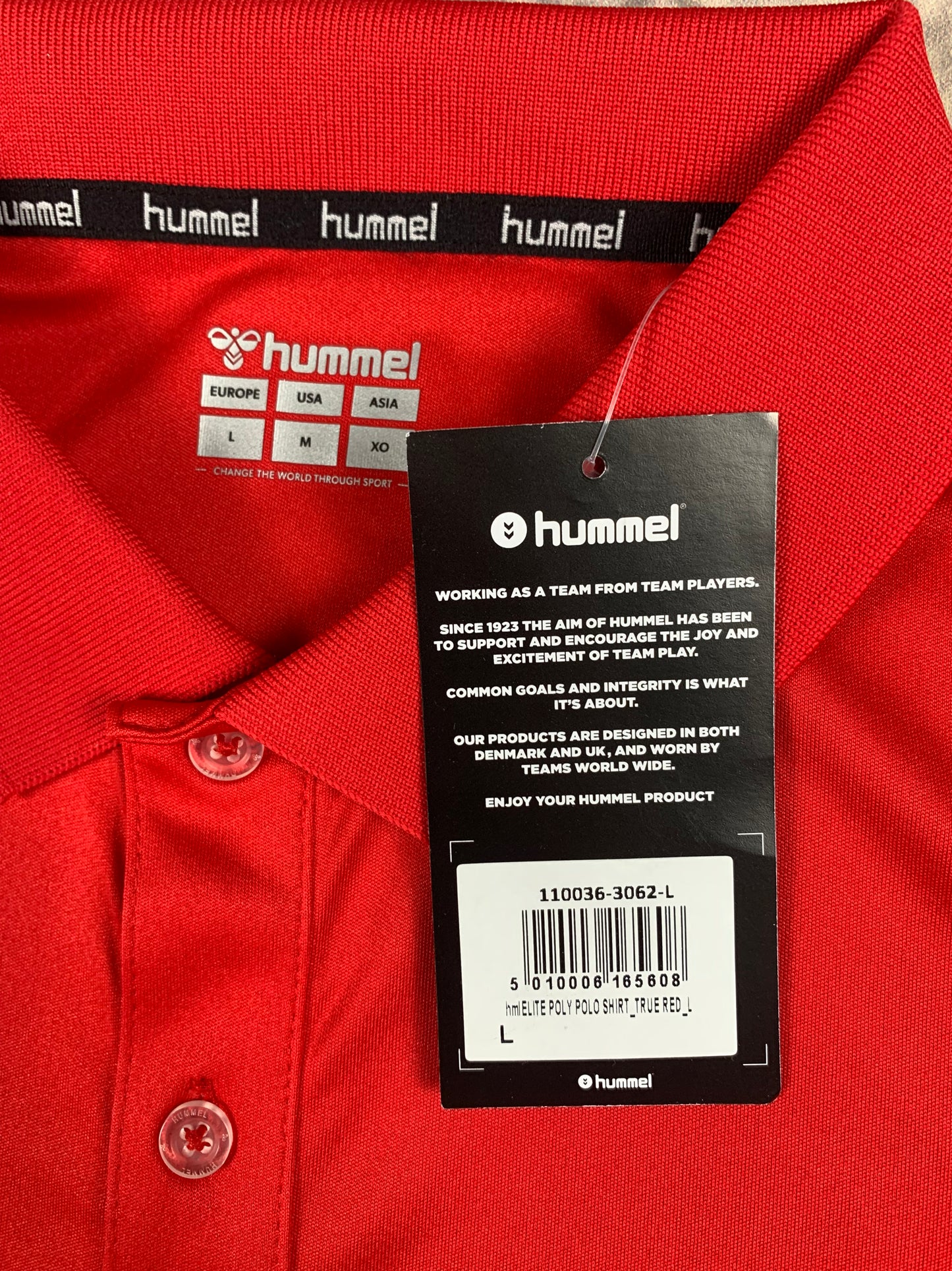Hummel Poloshirt in Rot