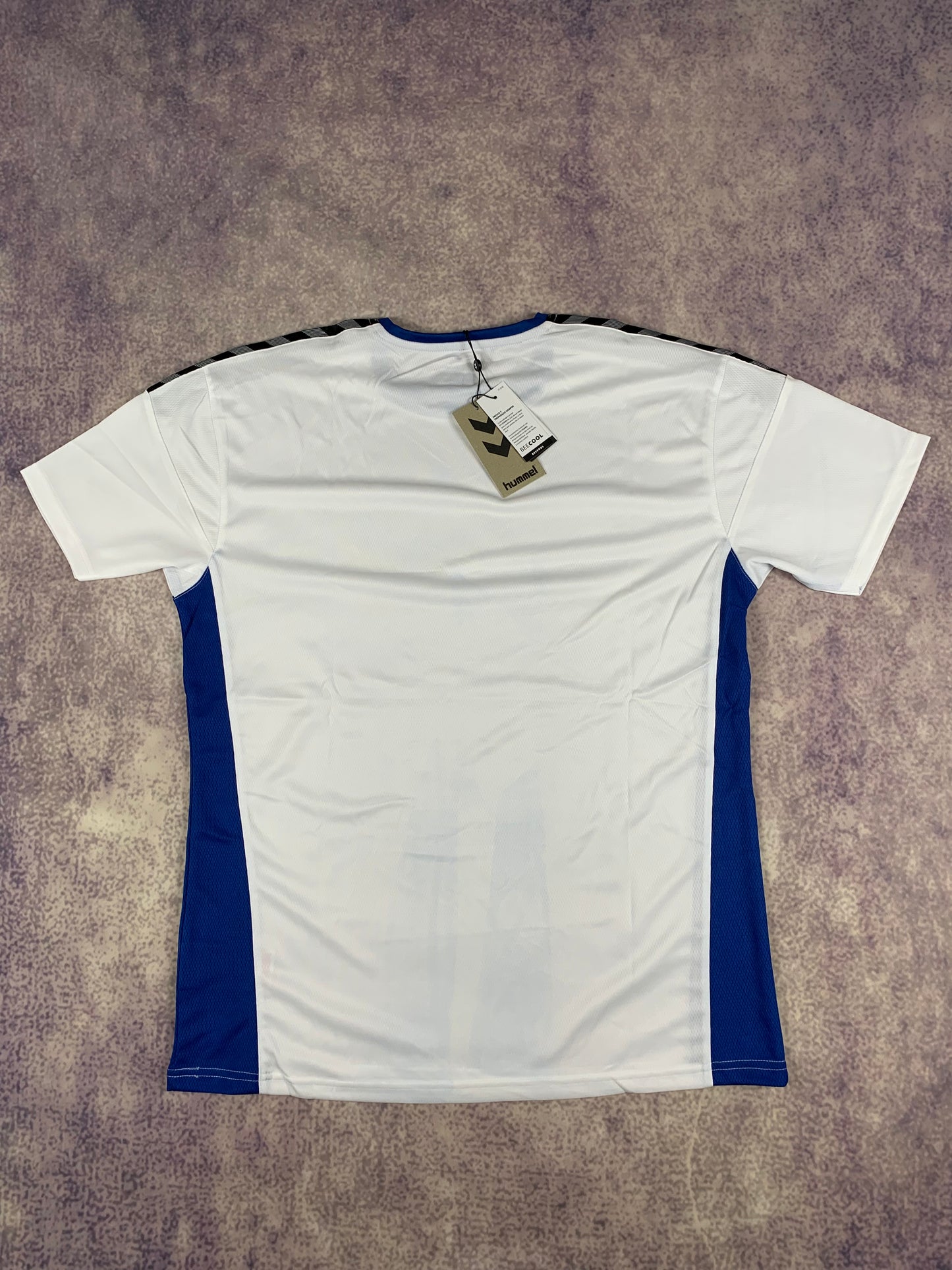 Hummel Trikot in Weiß/Blau