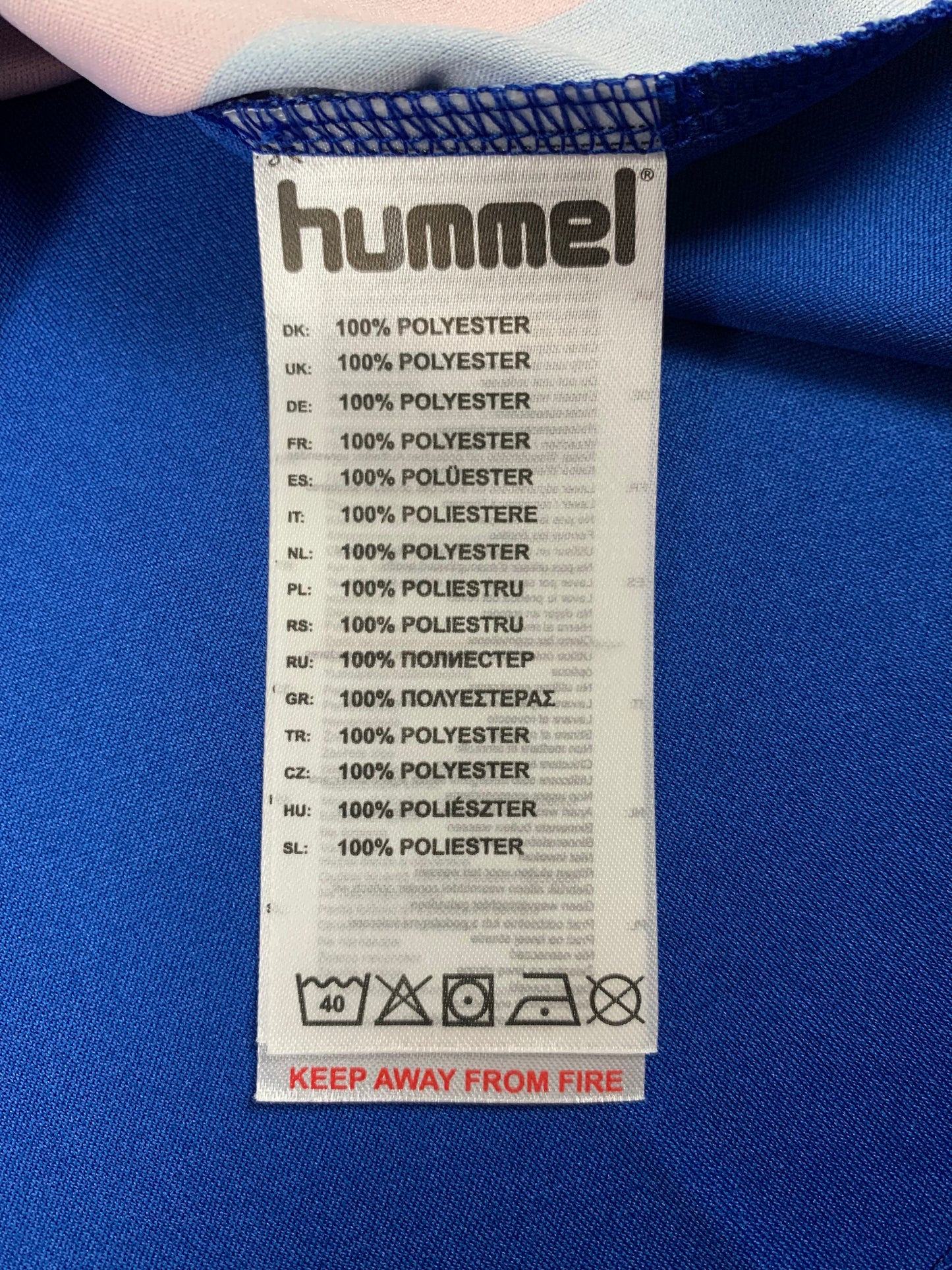 Hummel Trikot in Blau/Rot