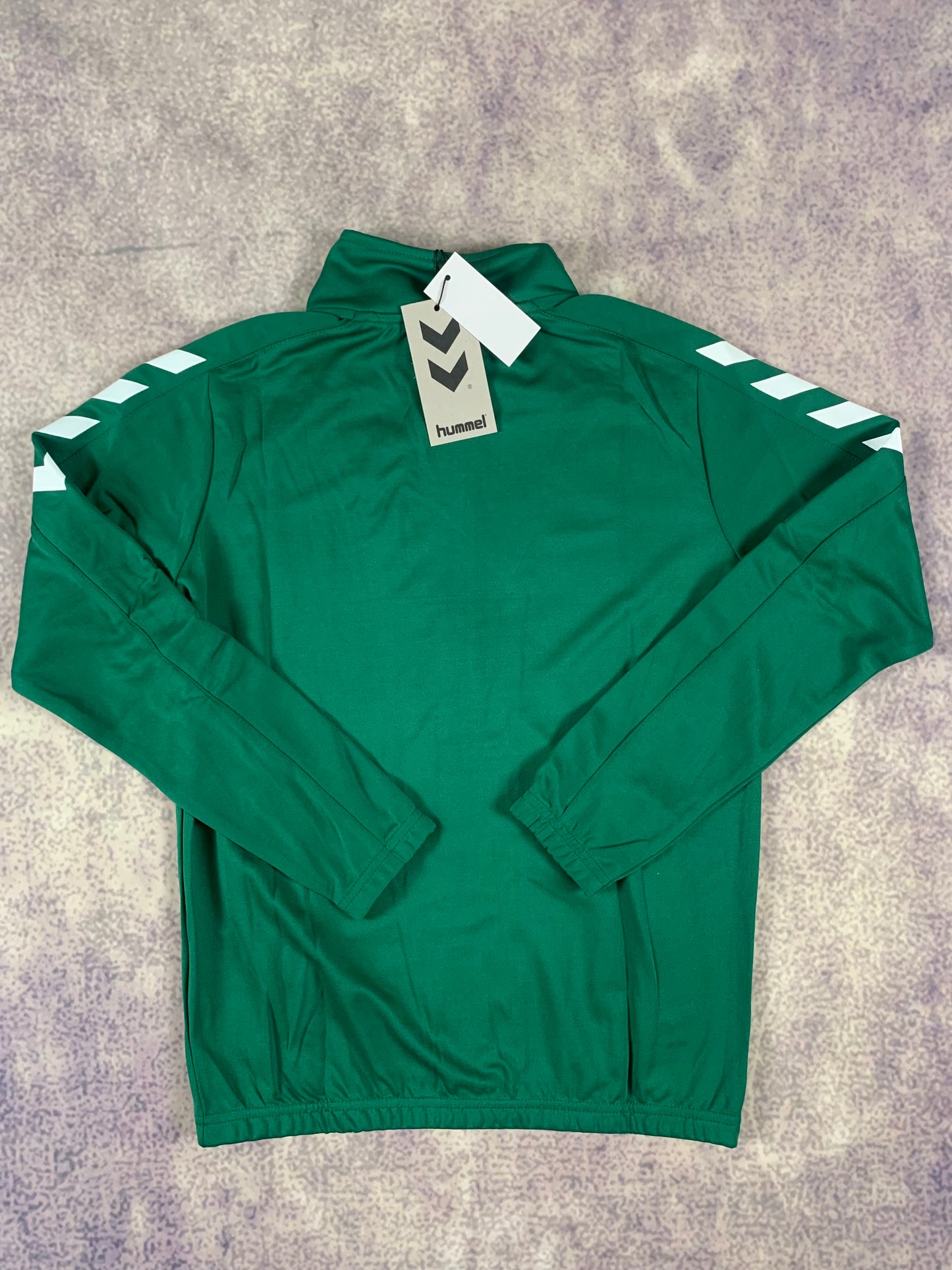 Hummel Kinder-Sportjacke in Dunkelgrün
