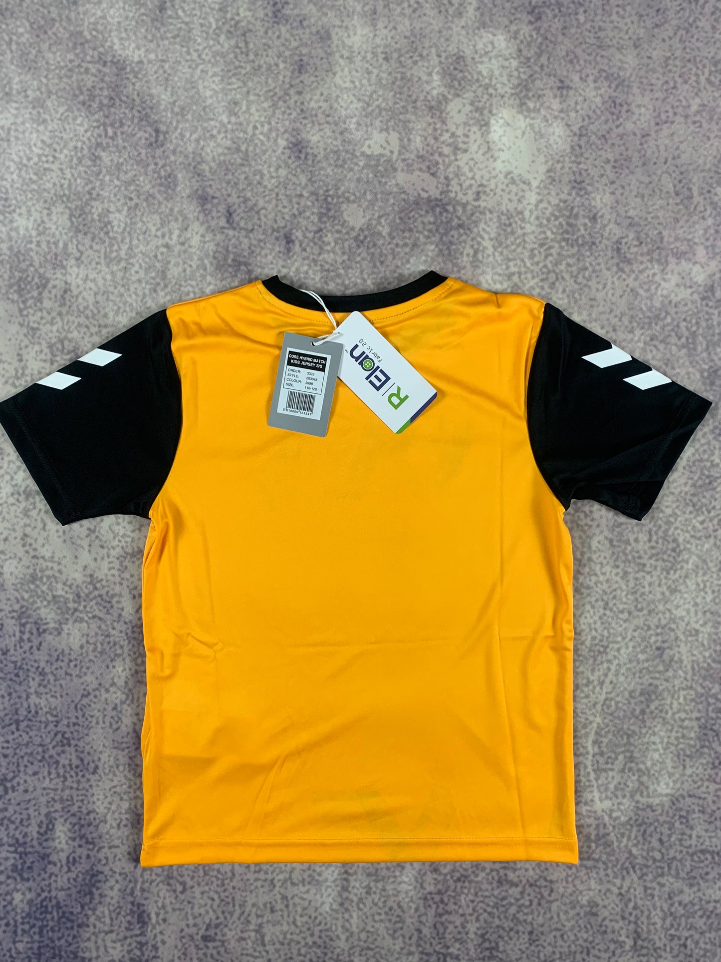Hummel Kinder-Trikot in Orange/Schwarz