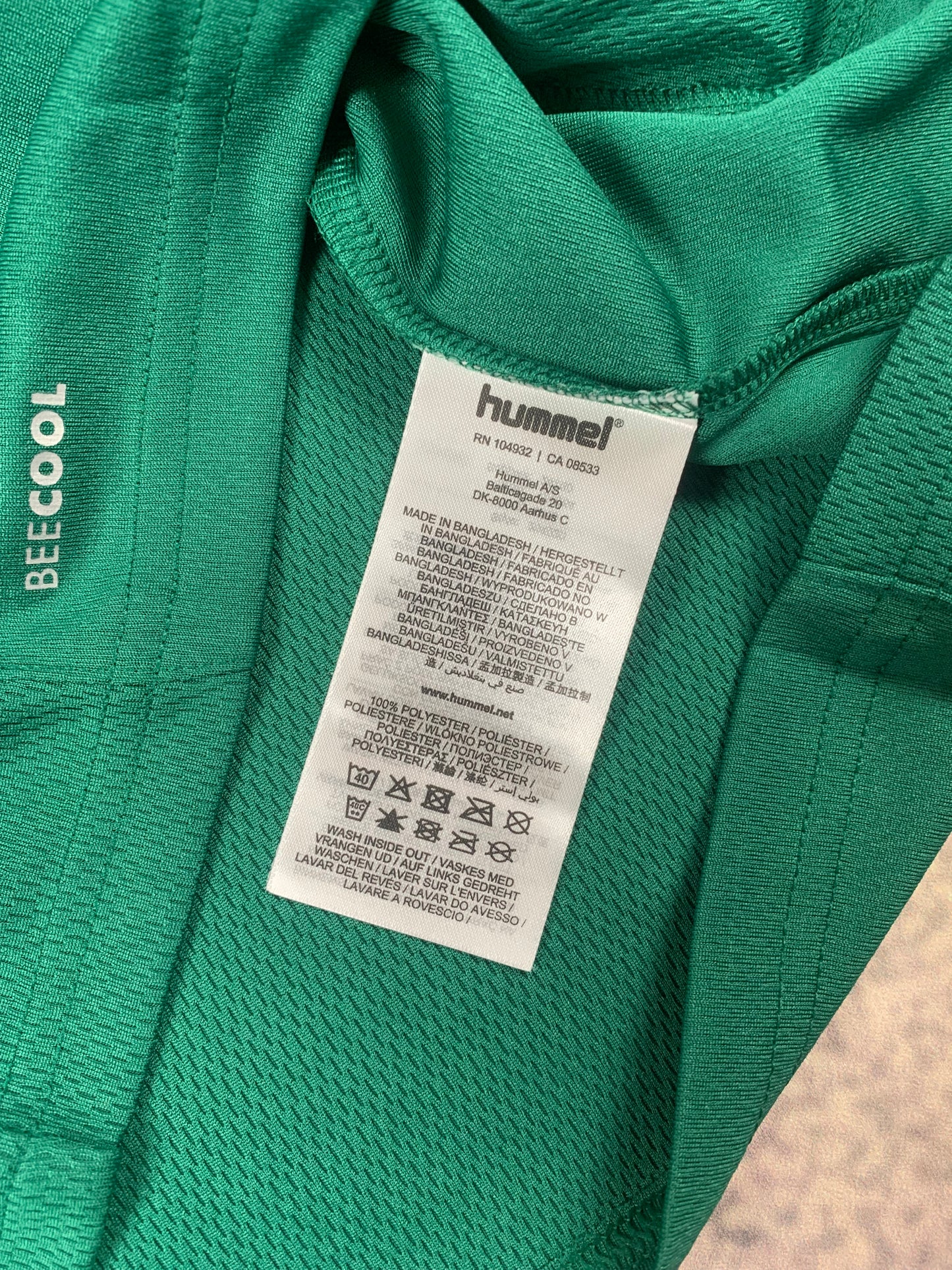 Hummel Kinder-Trikot in Dunkelgrün