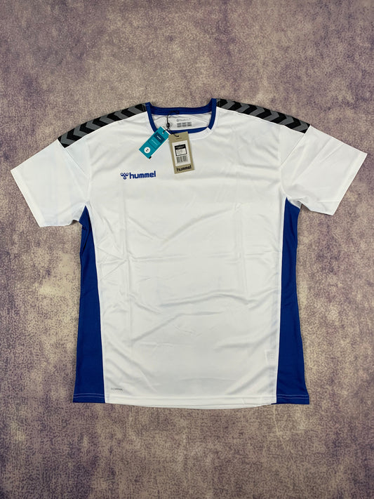 Hummel Trikot in Weiß/Blau
