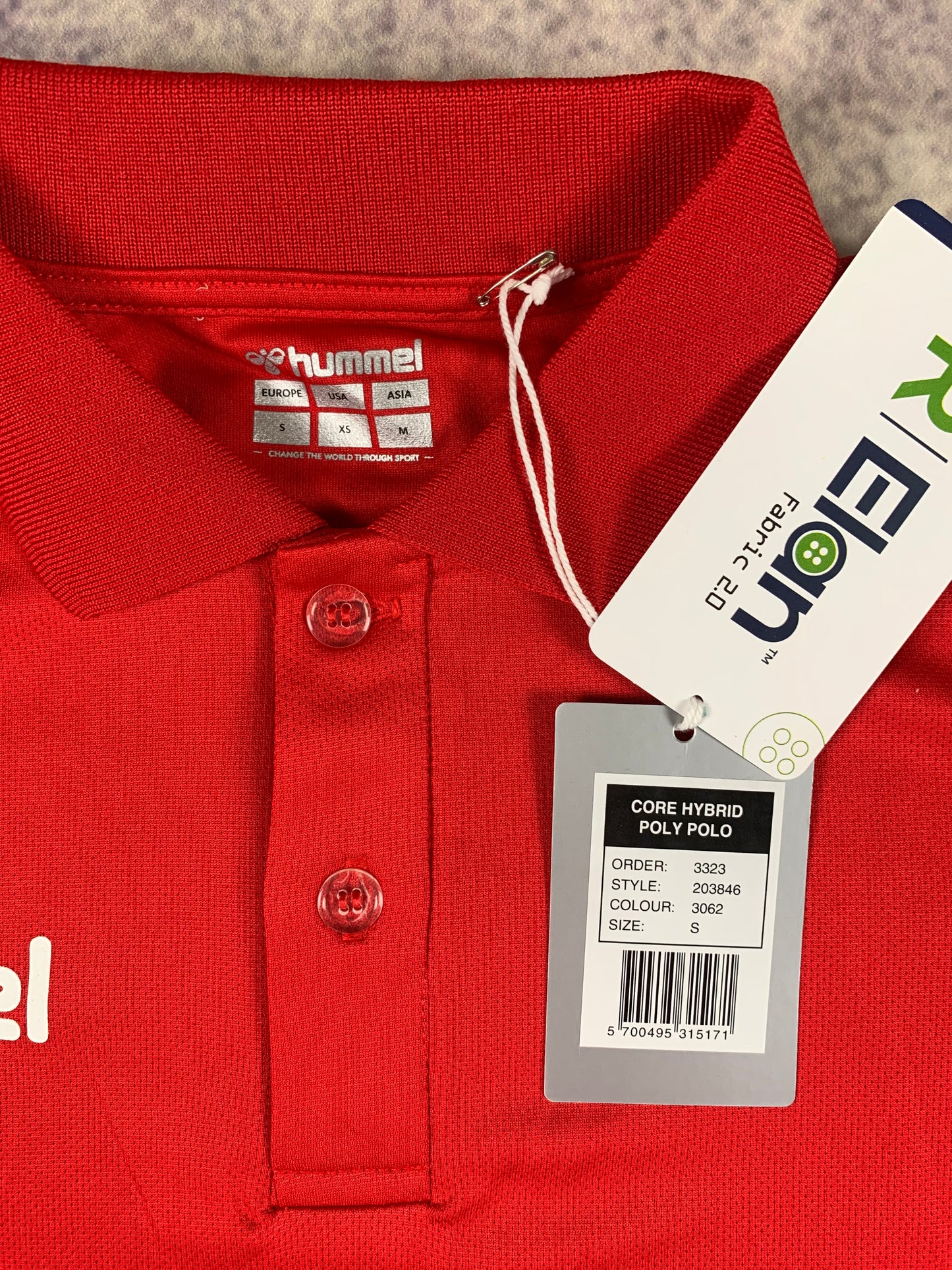 Hummel Poloshirt in Rot