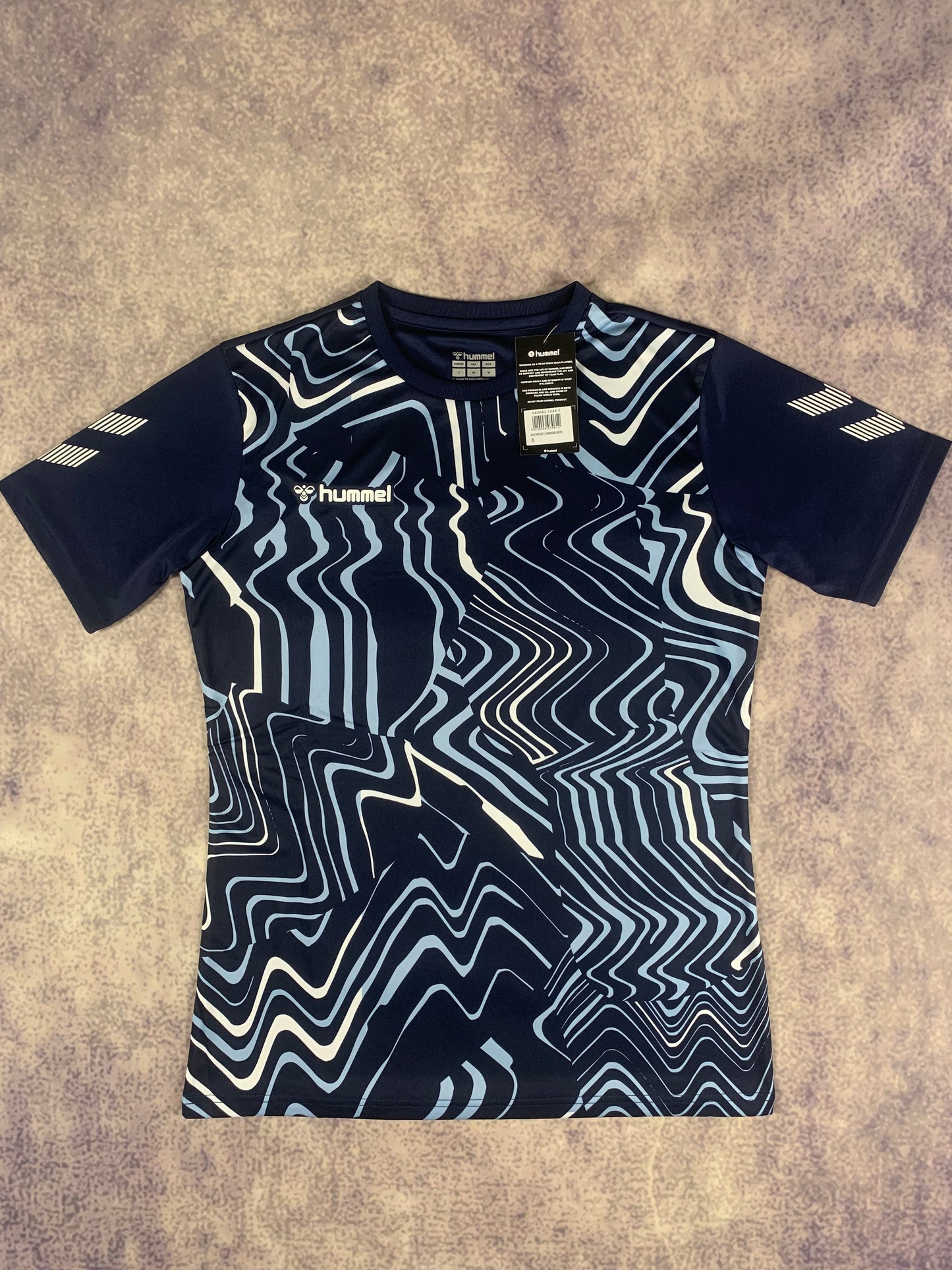 Hummel Trikot in Dunkelblau/Weiß