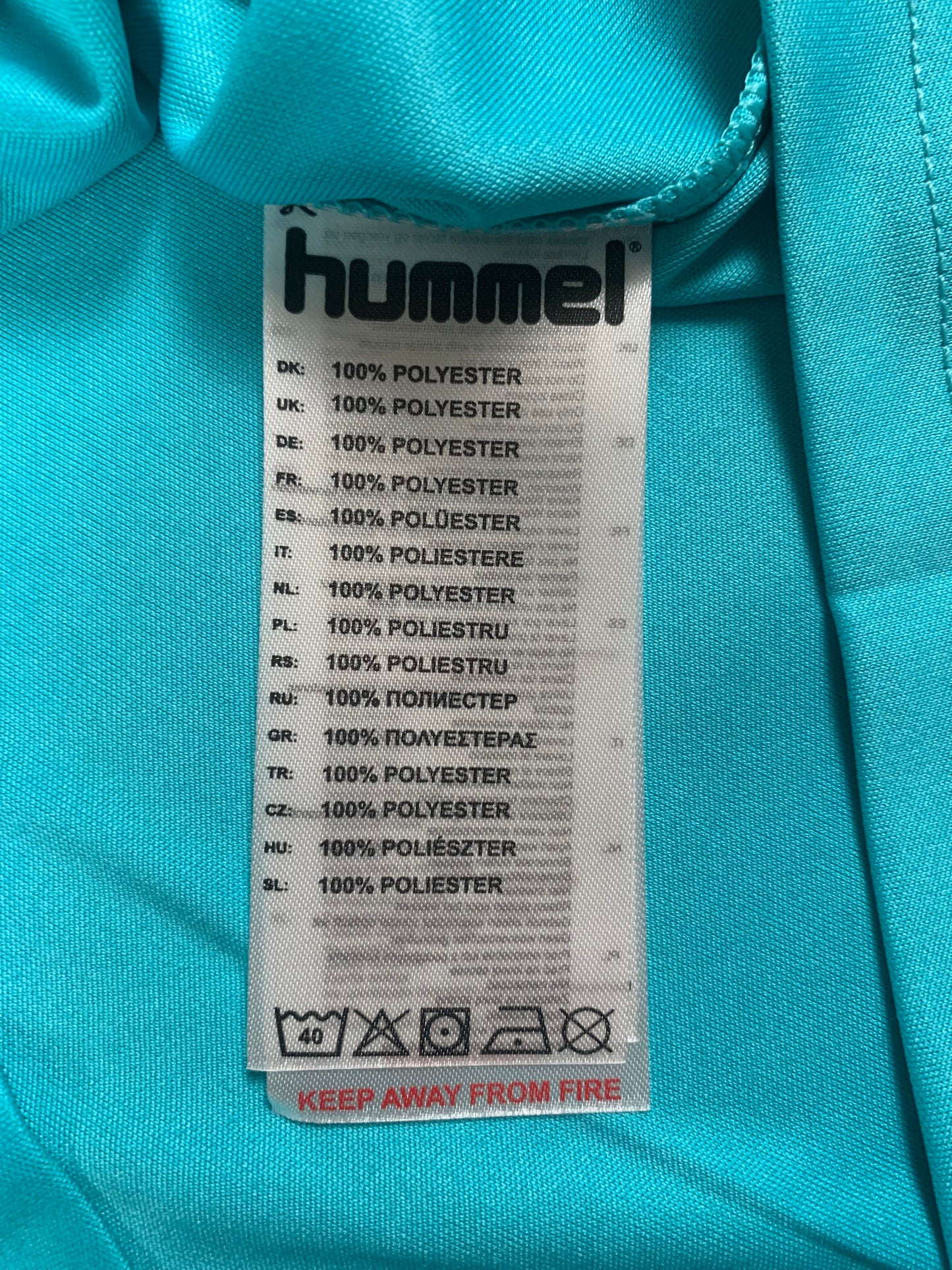 Hummel Kinder Torwartset in Türkis