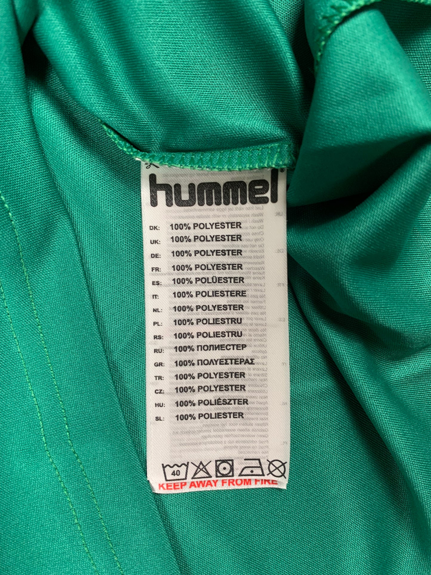 Hummel Kinder-Trikot in Dunkelgrün