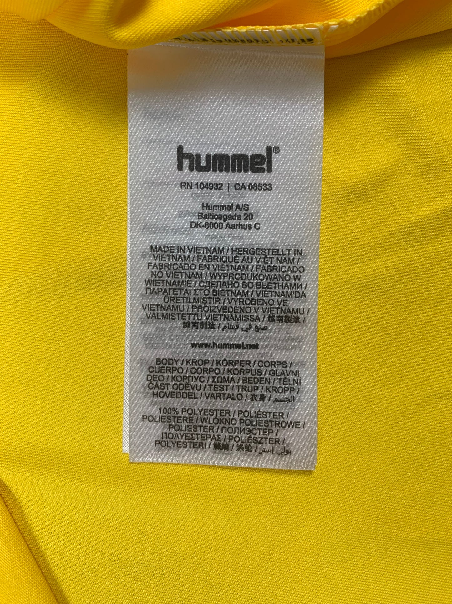 Hummel Trikot in Gelb/Blau