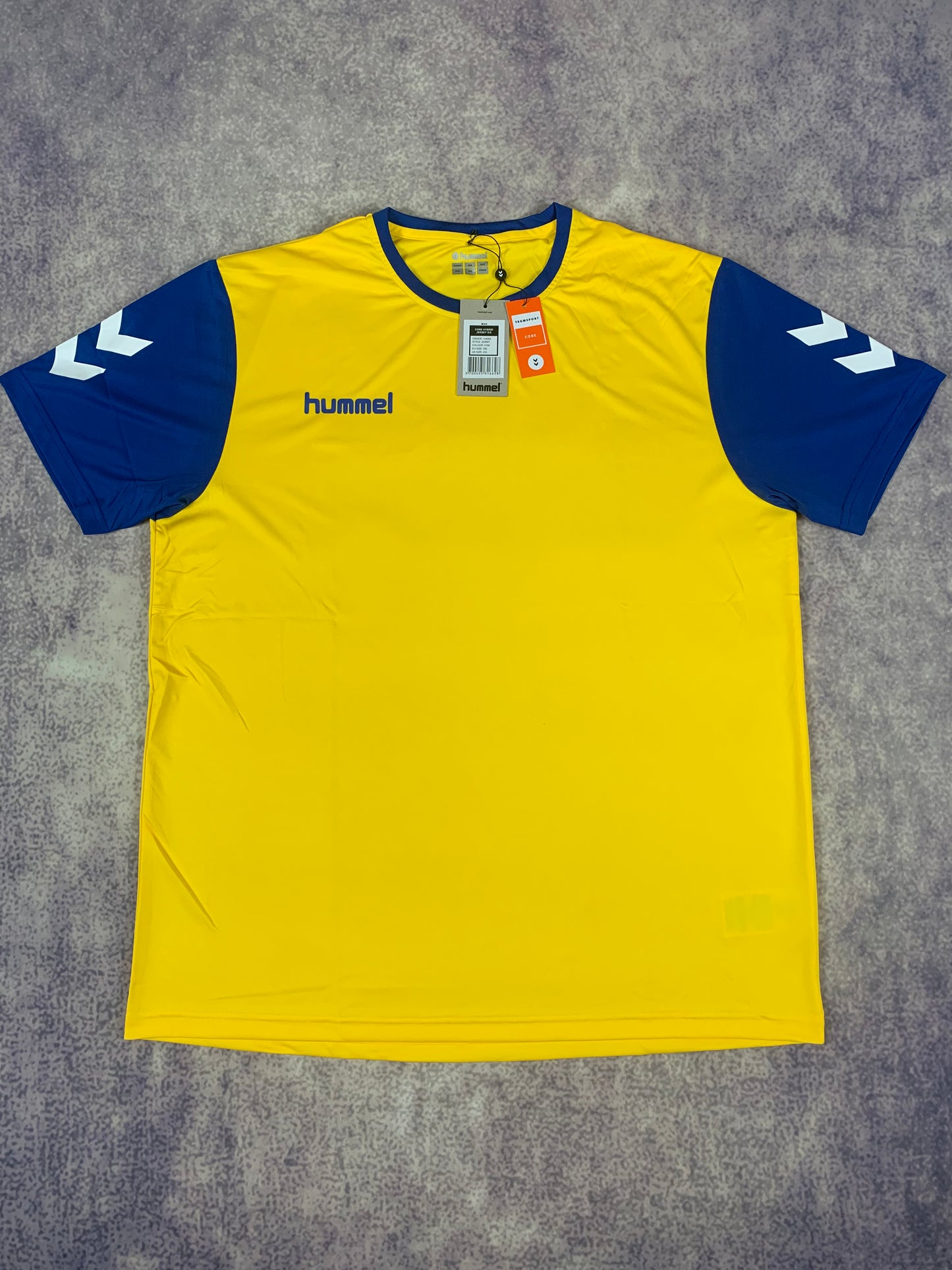Hummel Trikot in Gelb/Blau