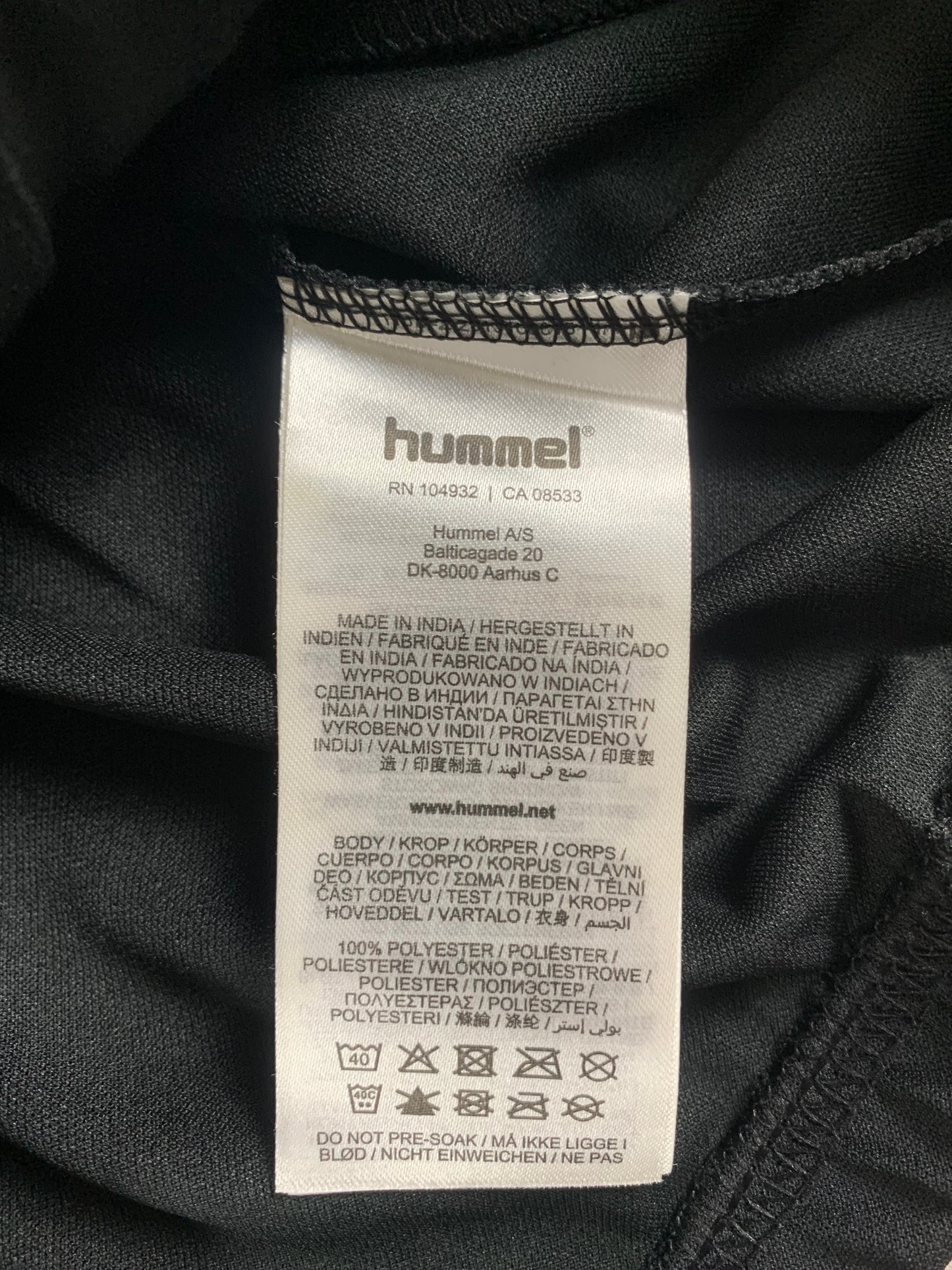 Hummel Kinder-Jacke in Schwarz