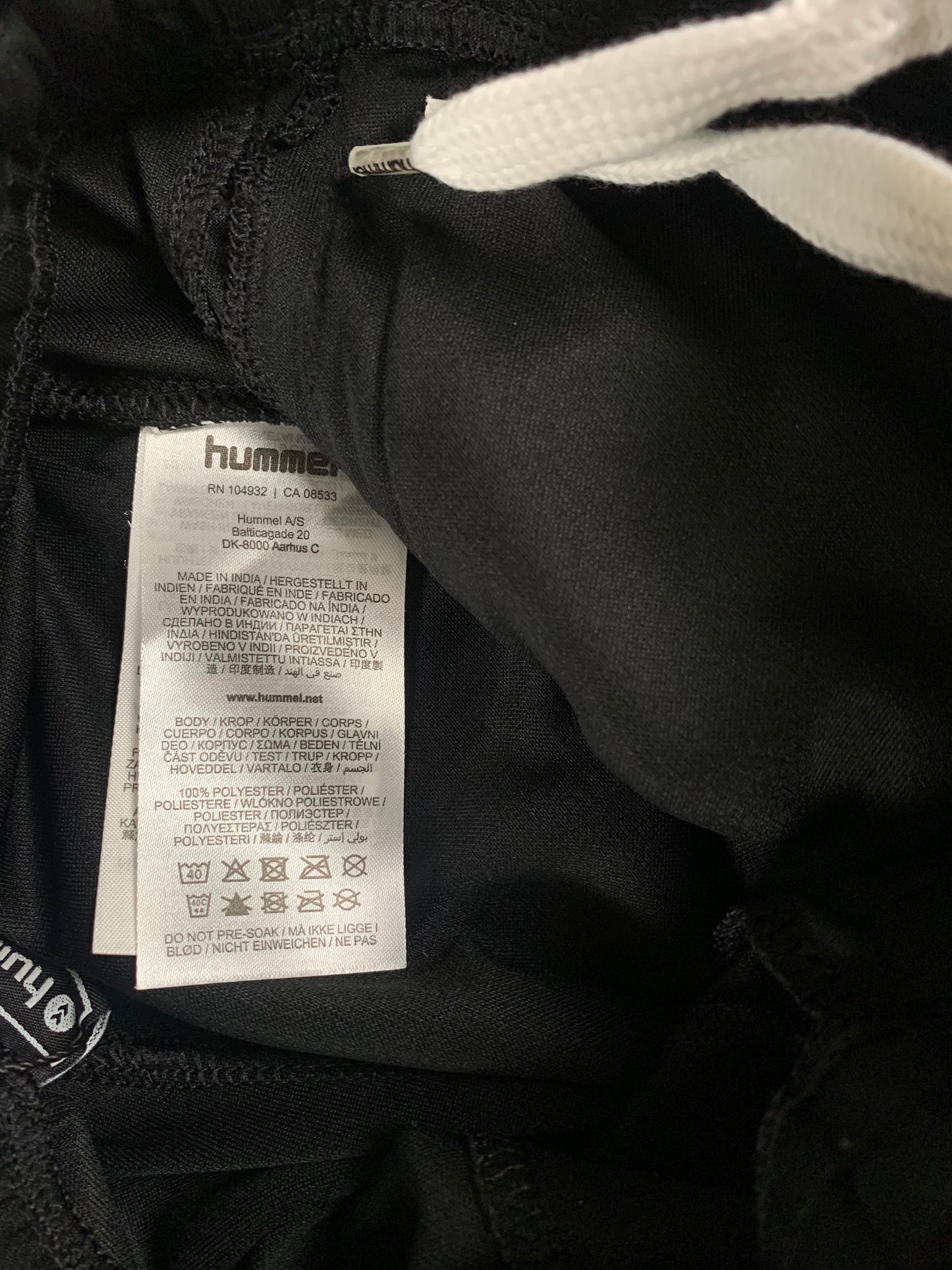 Hummel Kinder-Jogginghose in Schwarz