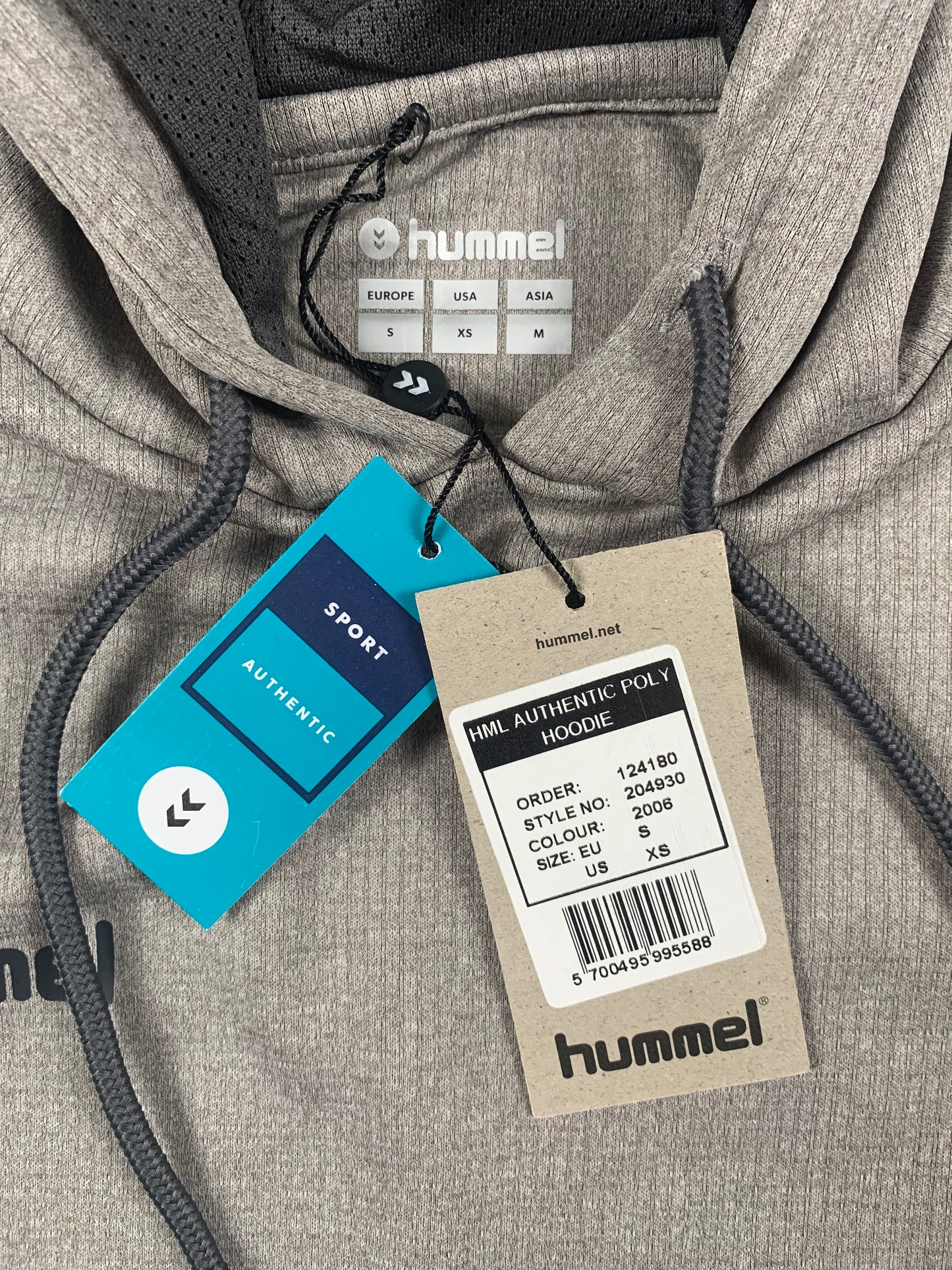 Hummel Hoodie in Grau