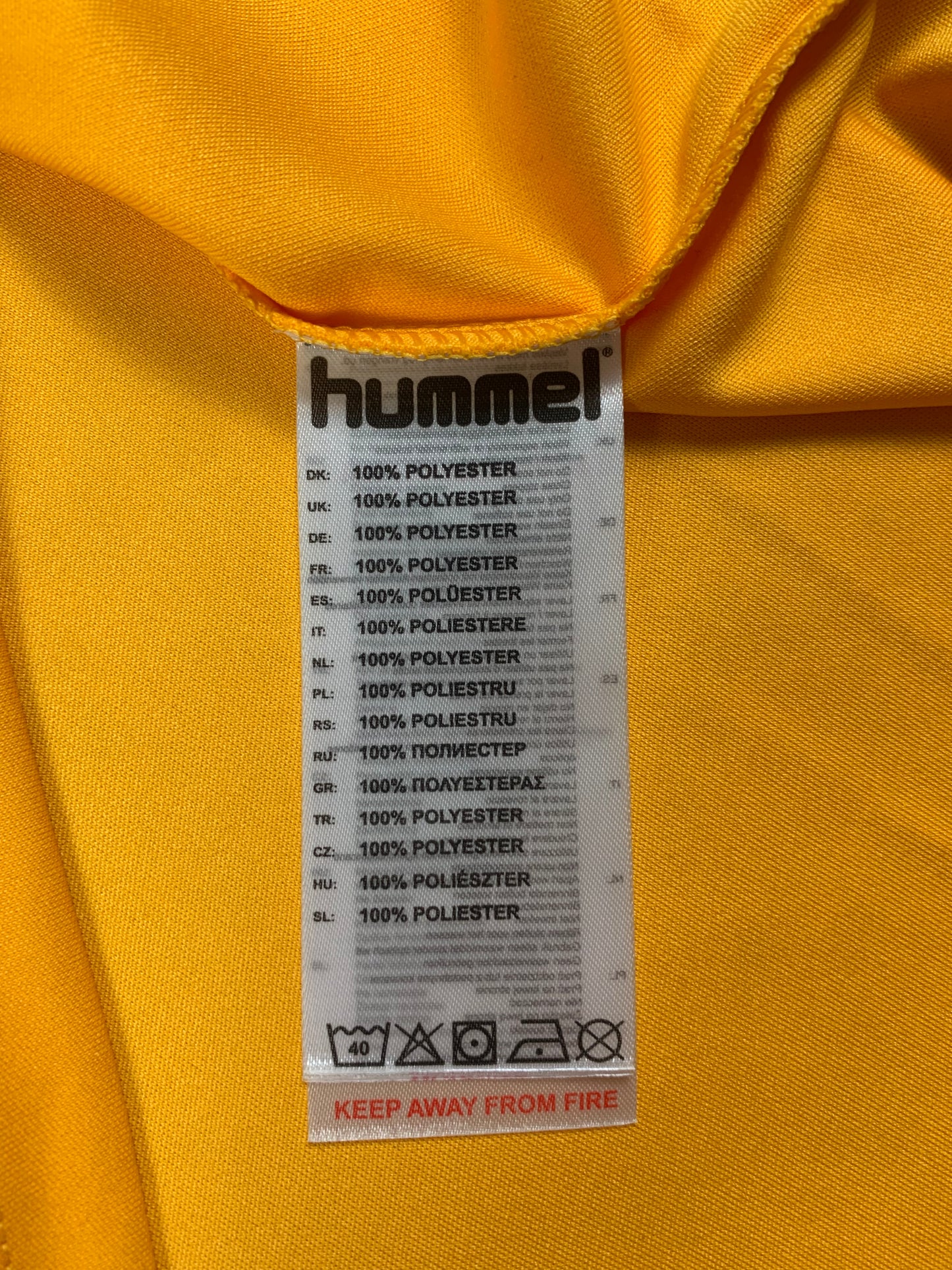 Hummel Trikot in Gelb/Schwarz