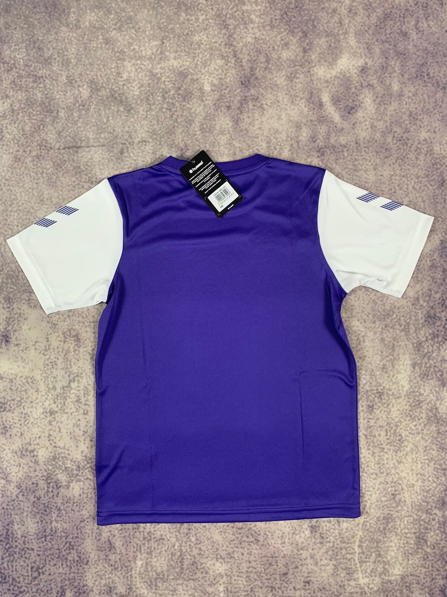Hummel Kinder-Trikot in Lila/Weiß