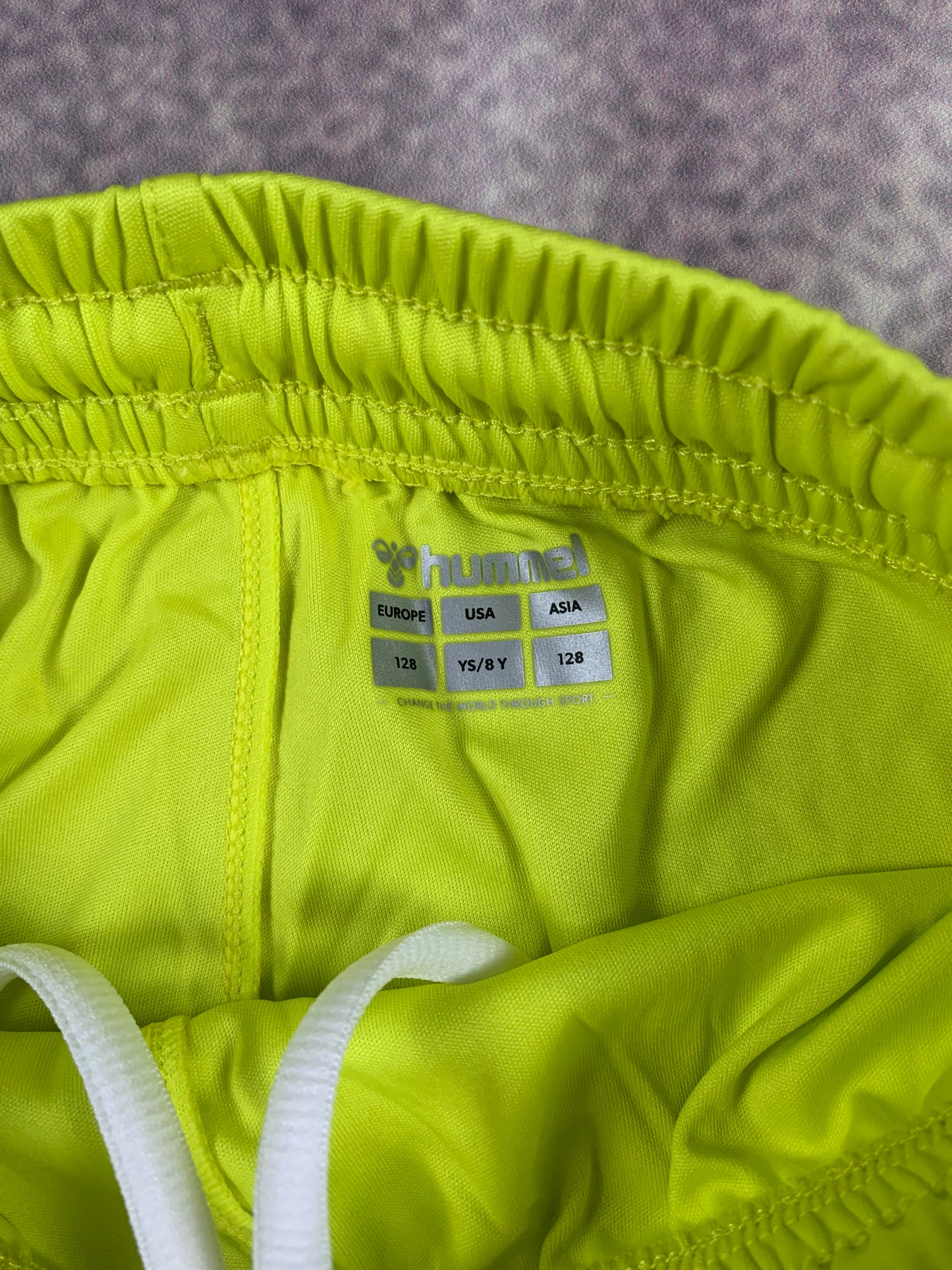 Hummel Kinder Torwartset in Neongrün