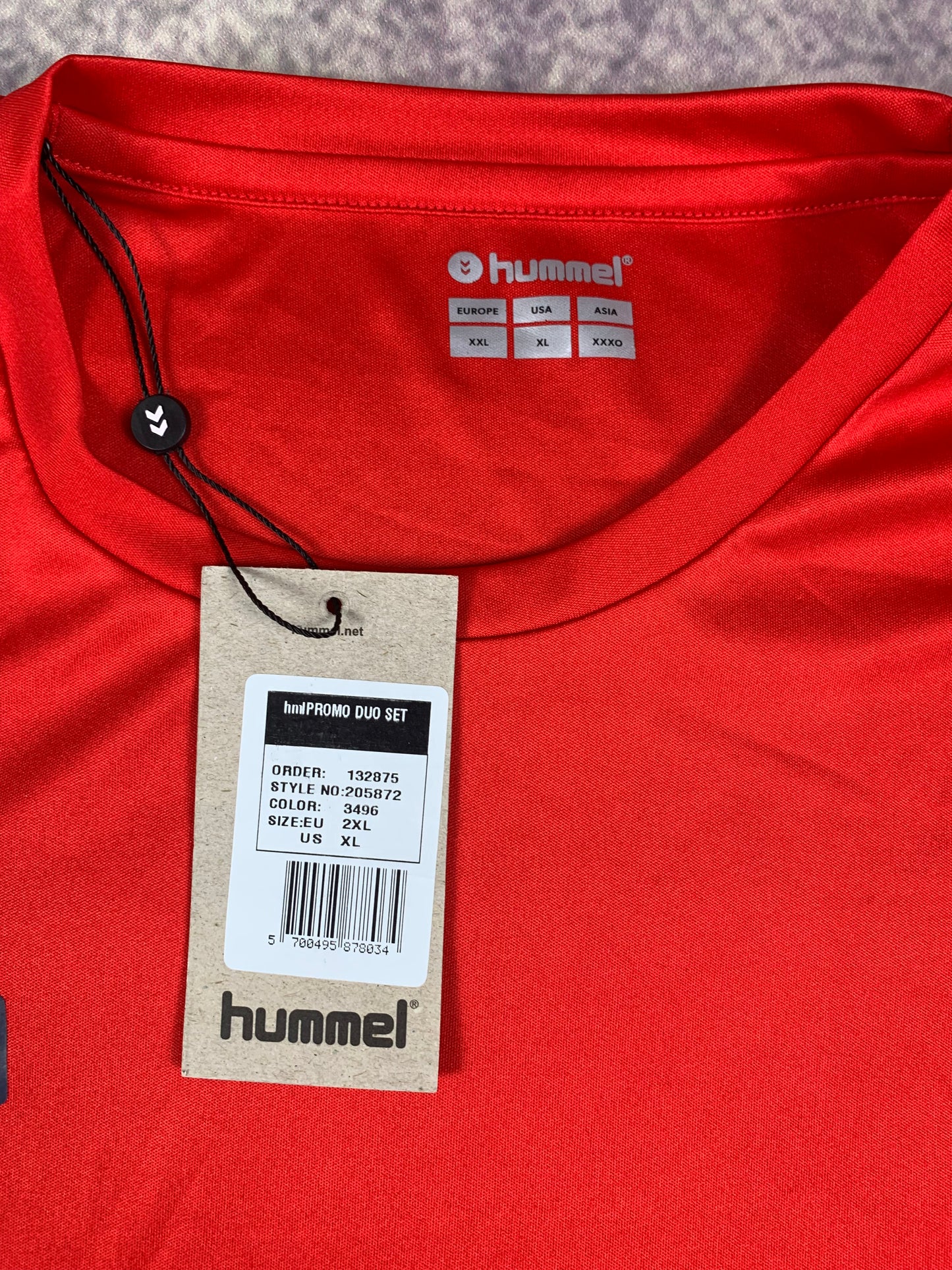 Hummel Doppelset in Rot/Dunkelblau