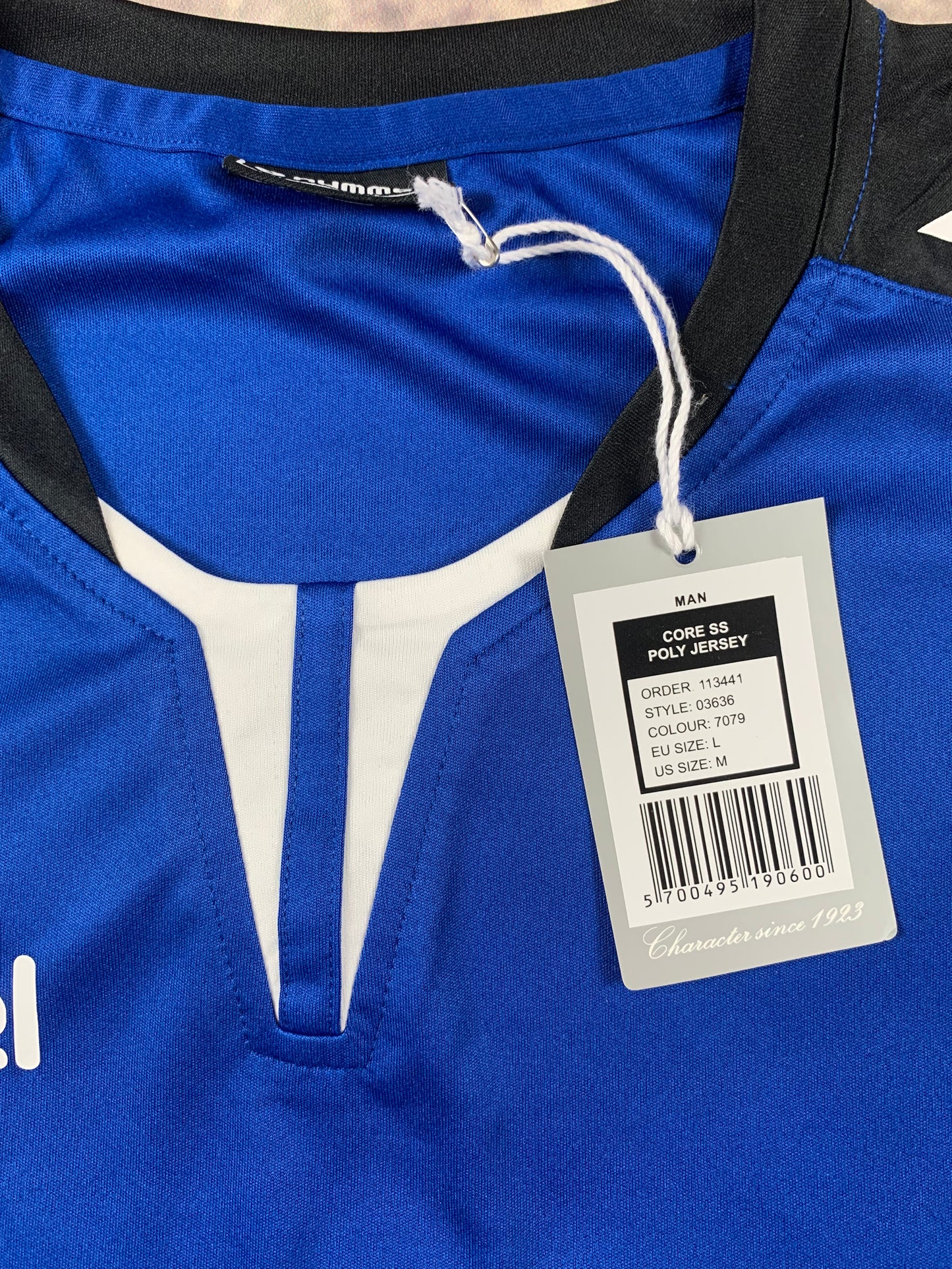 Hummel Trikot in Blau/Weiß