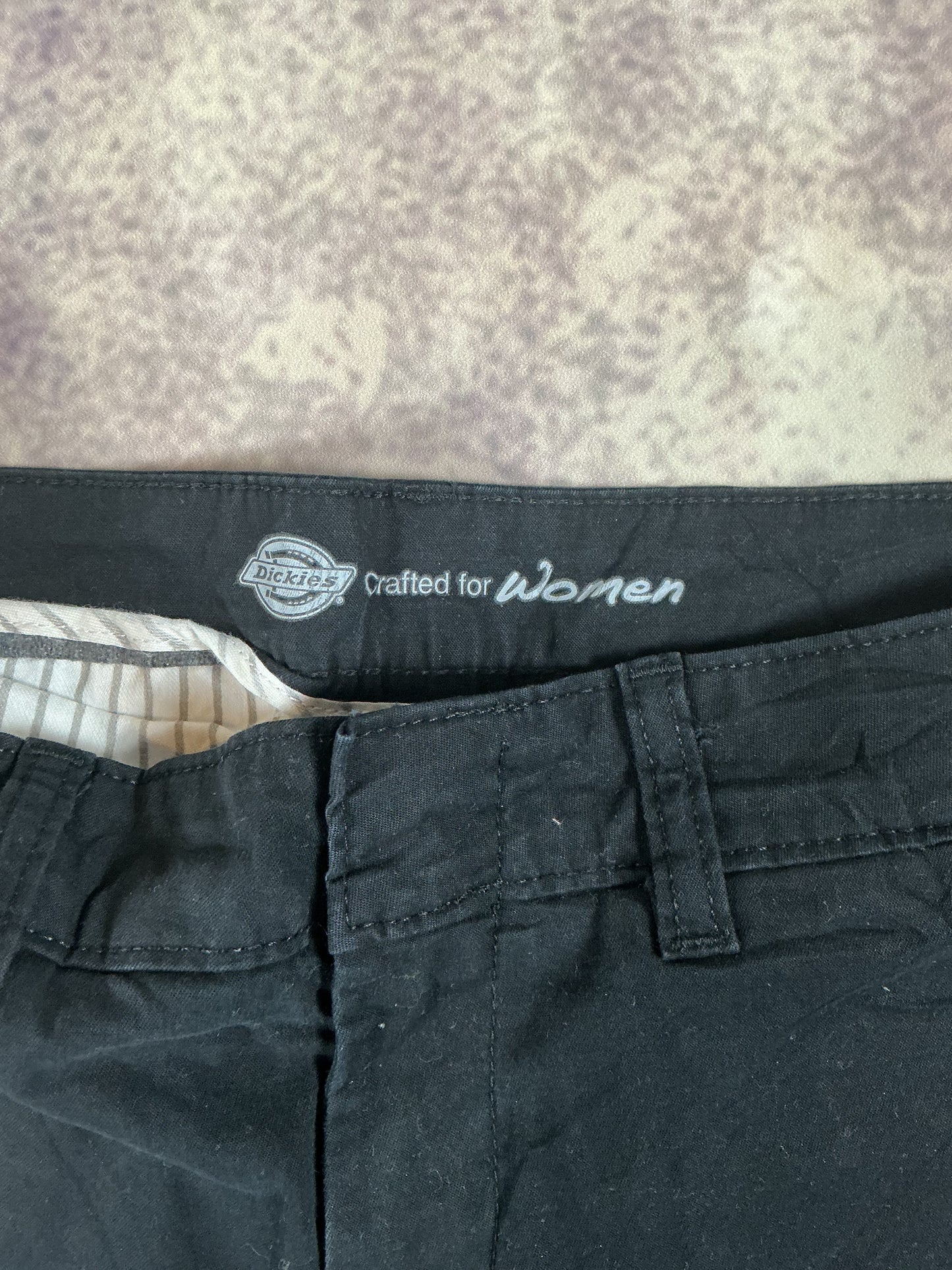 Dickies Damen Jeans Schwarz XS