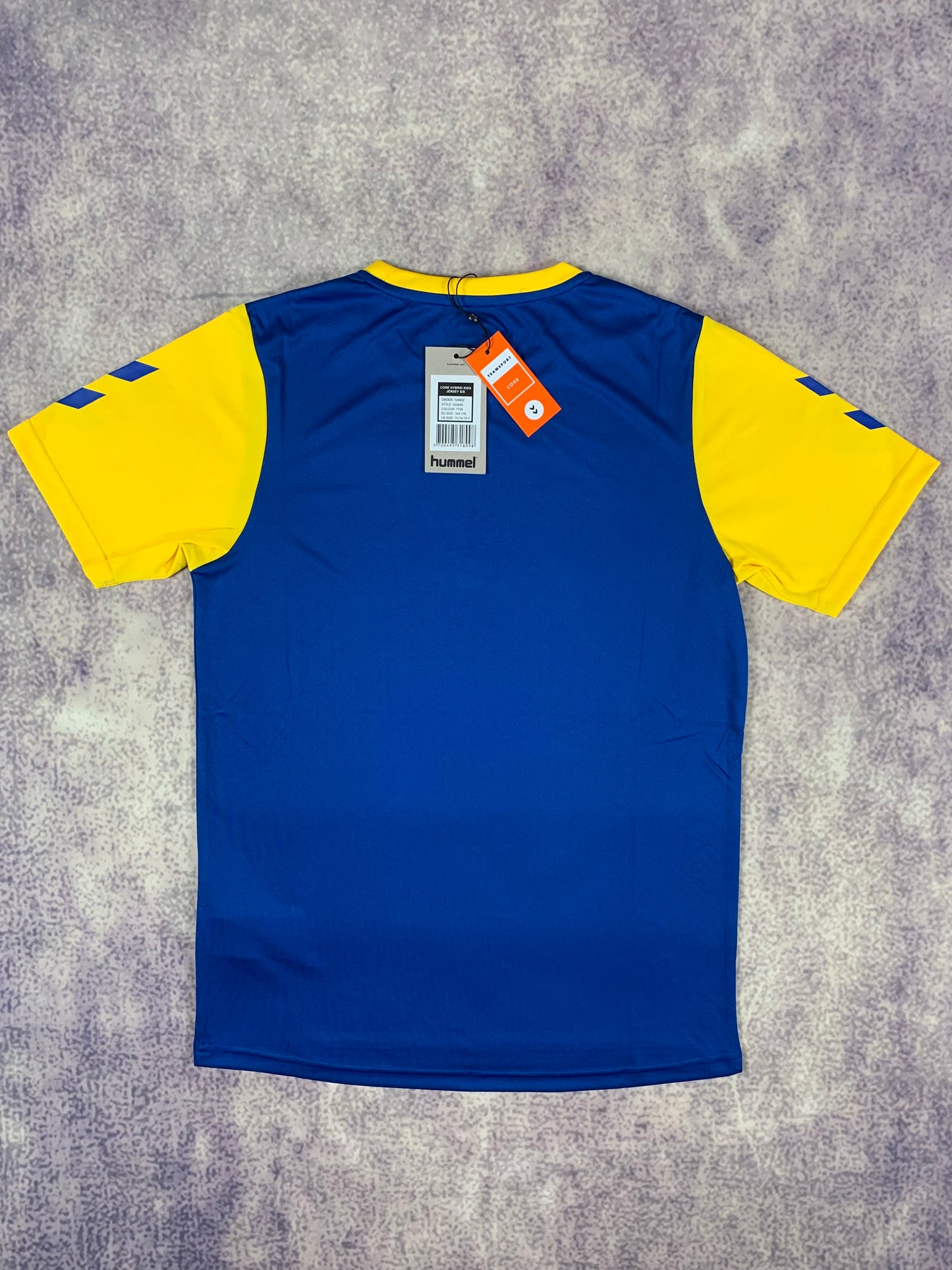 Hummel Kinder-Trikot in Blau/Gelb