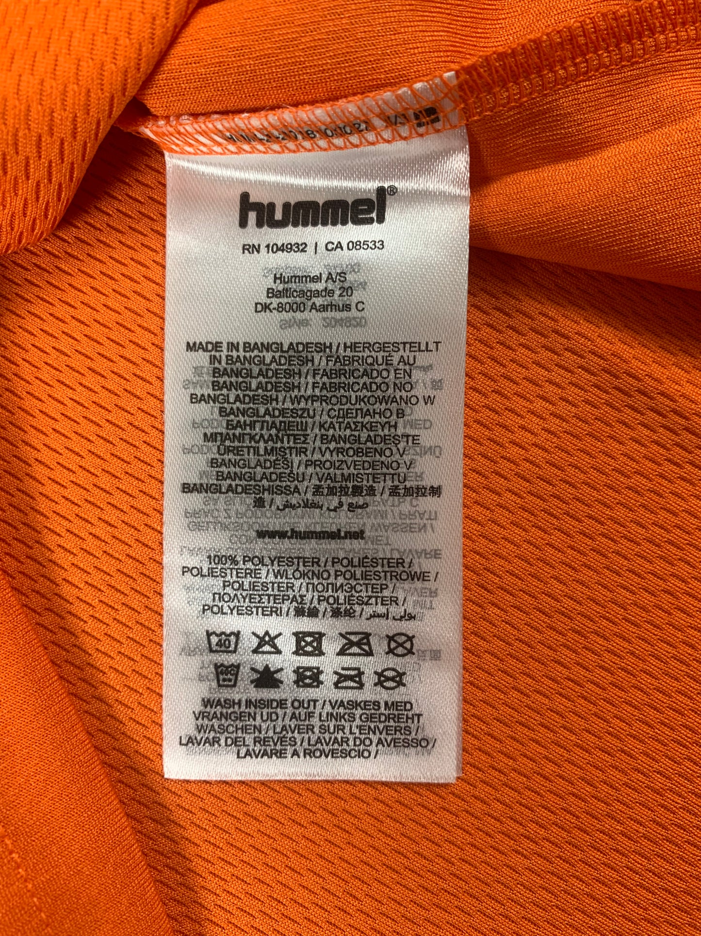 Hummel Kinder-Trikot in Orange