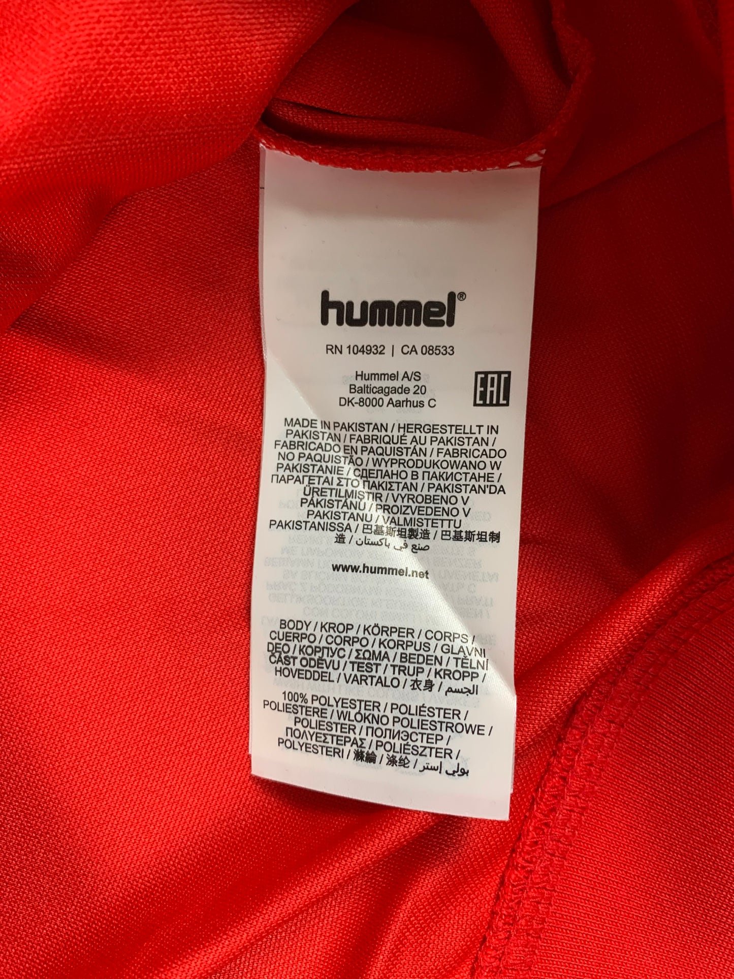 Hummel Kinder-Sweater in Rot