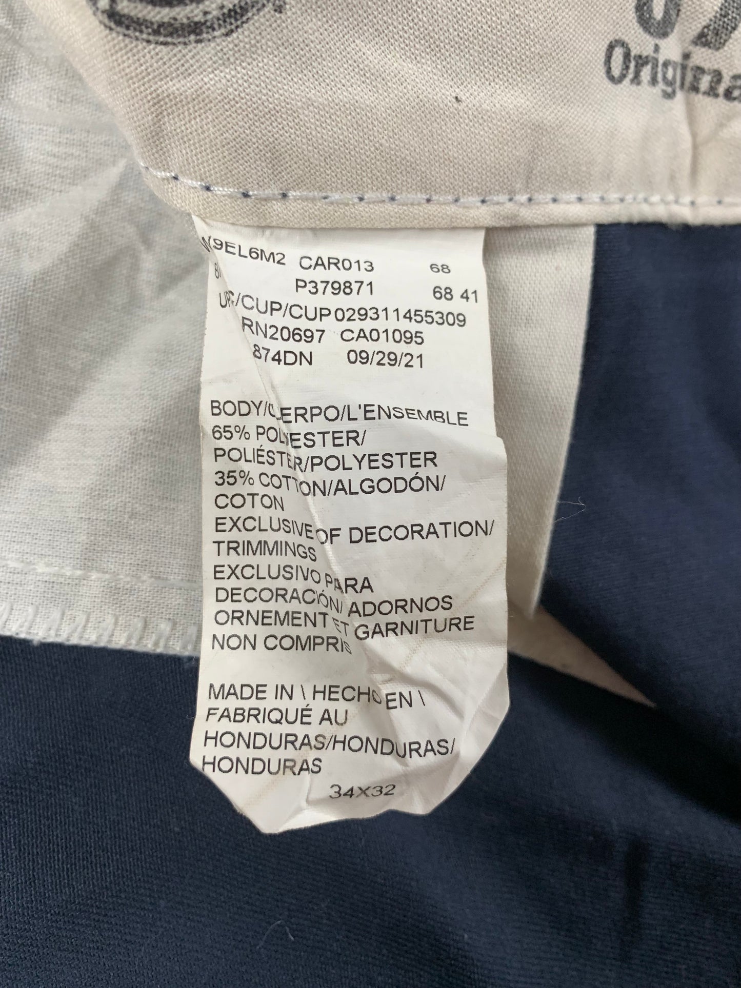 Dickies 874 Arbeitshose in Navyblau unisex