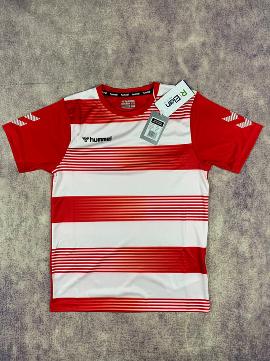 Hummel Kinder-Trikot in Rot/Weiß