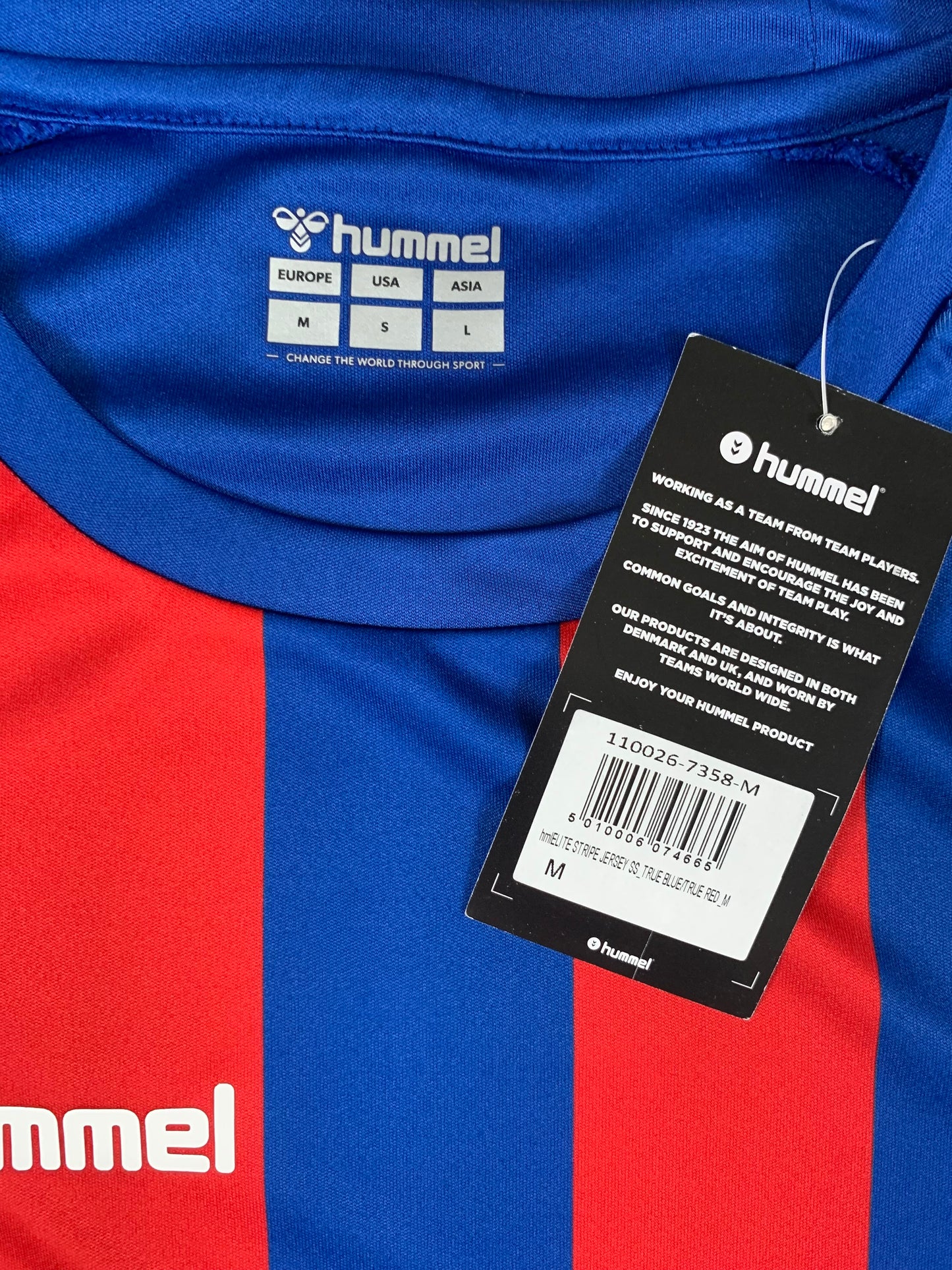 Hummel Trikot in Blau/Rot