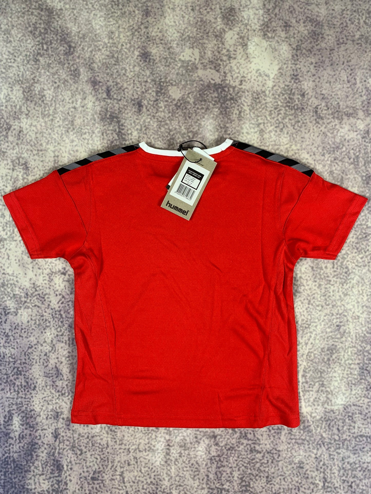 Hummel Kinder-Trikot in Rot/Weiß