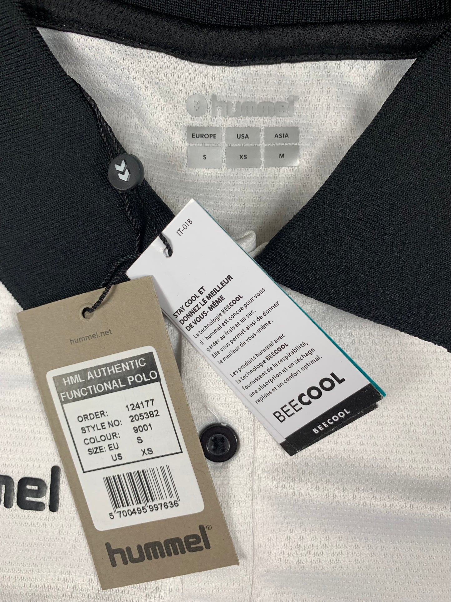 Hummel Poloshirt in Weiß