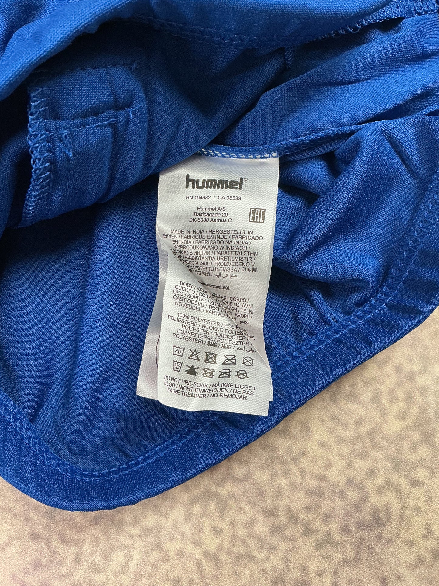Hummel Kinder-Sportjacke in Blau