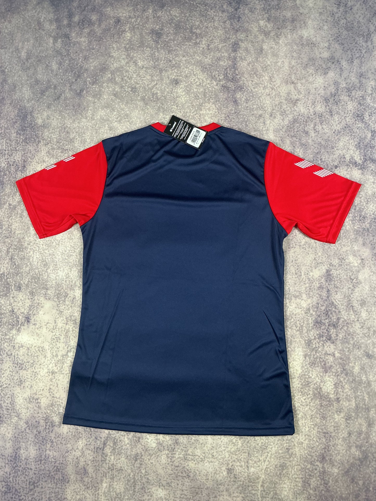 Hummel Trikot in Dunkelblau/Rot