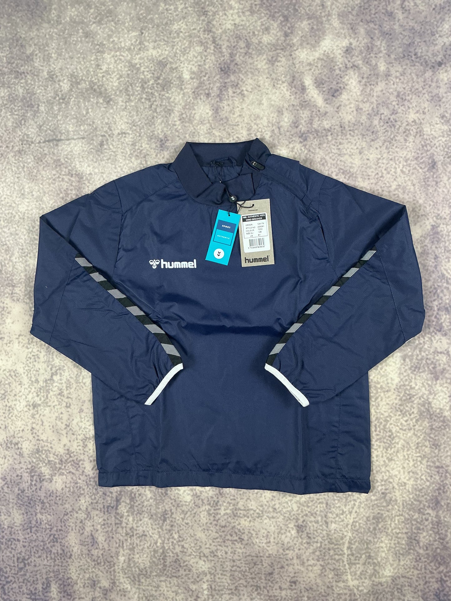 Hummel Kinder-Regenjacke in Dunkelblau