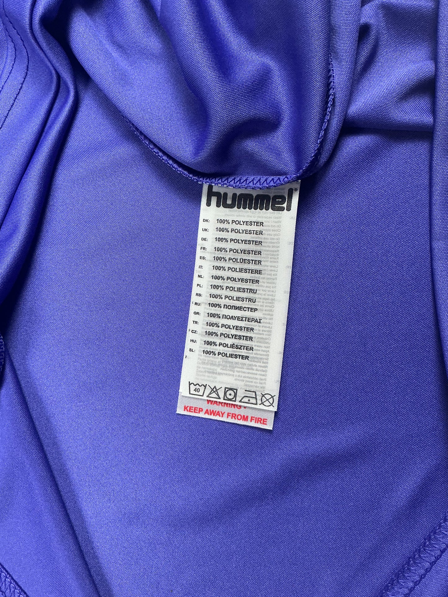 Hummel Trikot in Lila/Weiß