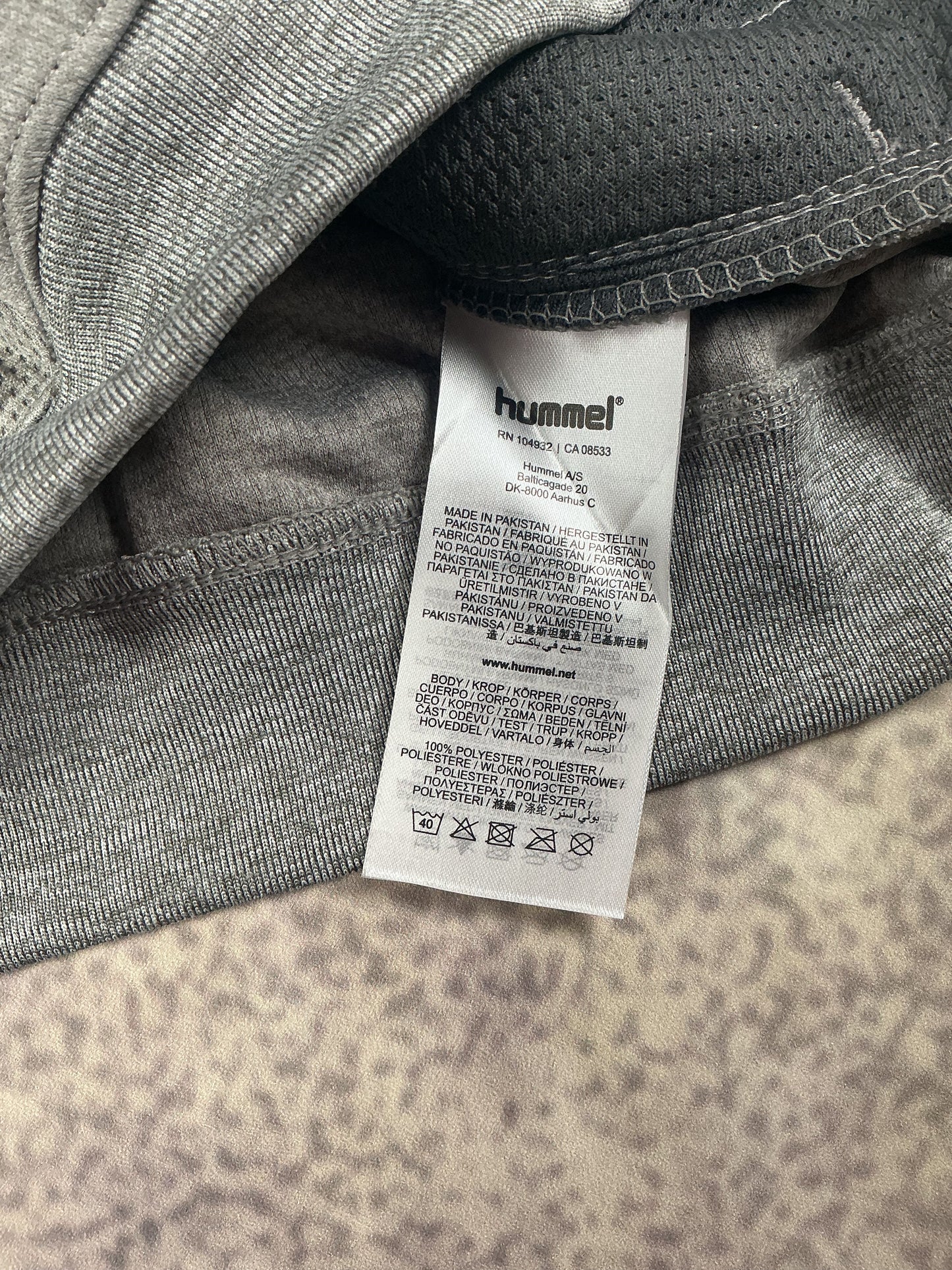 Hummel Kinder-Hoodie in Dunkelgrau