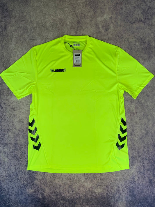 Hummel Doppelset in Neongelb/Schwarz