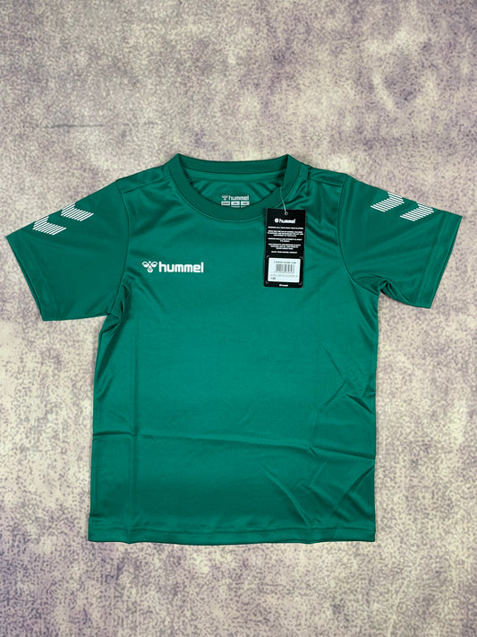 Hummel Kinder-Trikot in Dunkelgrün