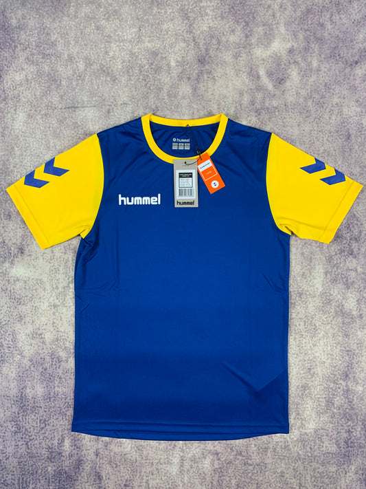 Hummel Kinder-Trikot in Blau/Gelb
